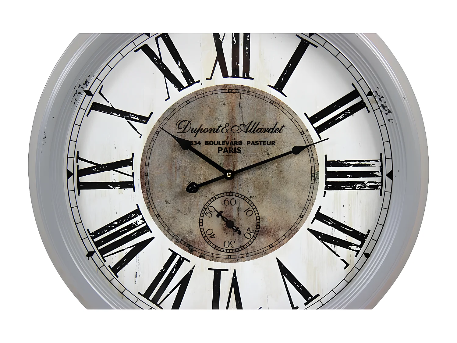 Horloge ancienne murale dupont & allardet Métal Gris - Décoration d'Autrefois