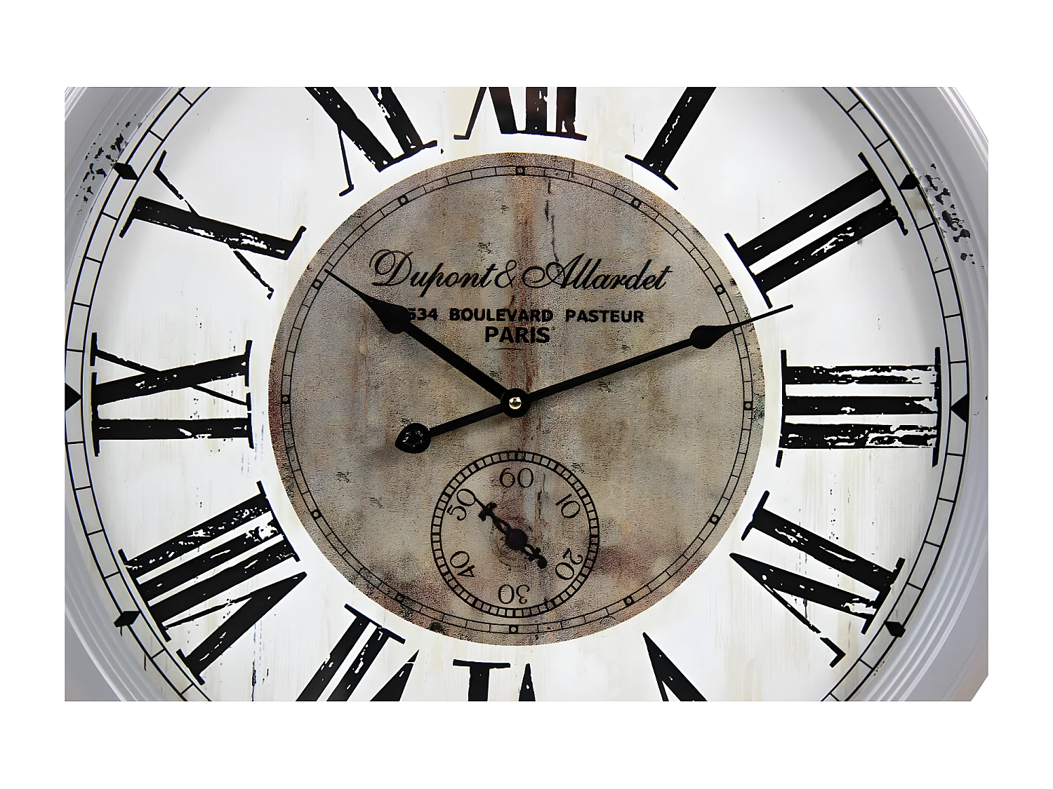 Horloge ancienne murale dupont & allardet Métal Gris - Décoration d'Autrefois