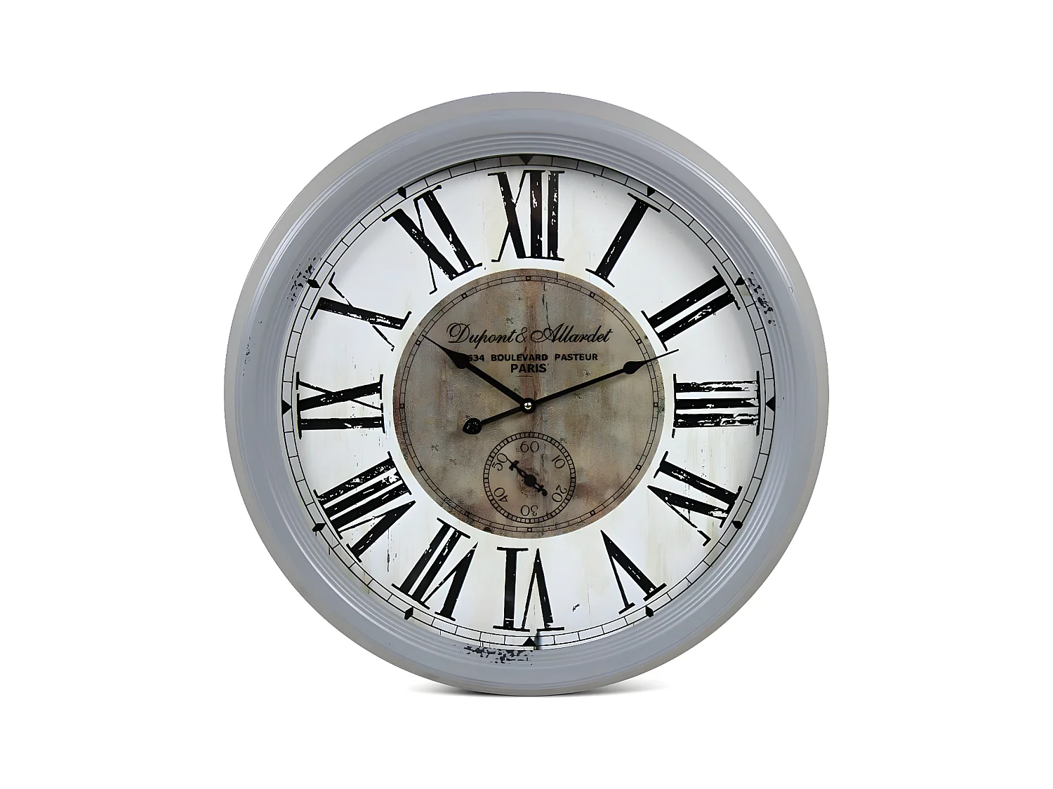 Horloge ancienne murale dupont & allardet Métal Gris - Décoration d'Autrefois