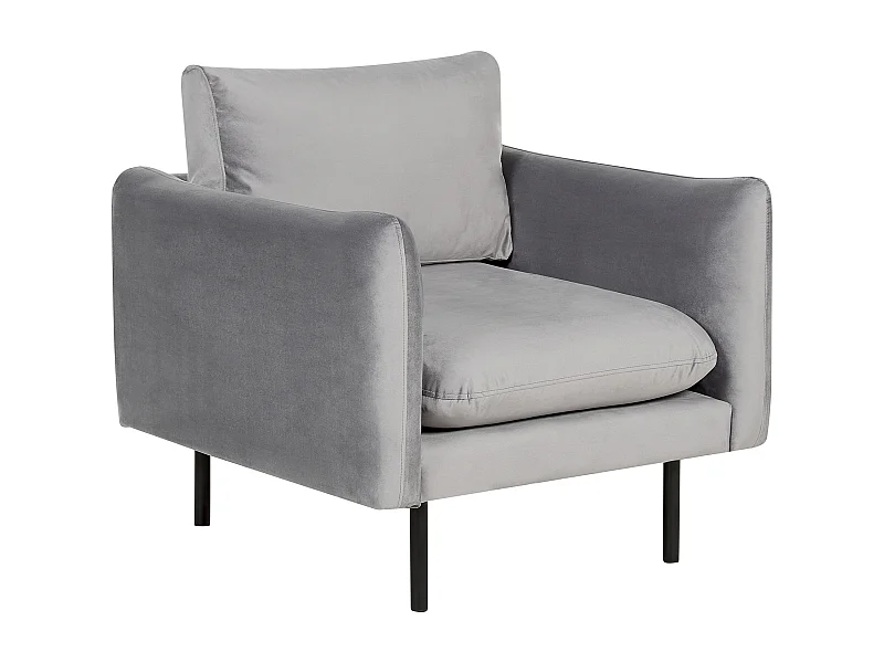 Fauteuil VINTERBRO Velours Gris