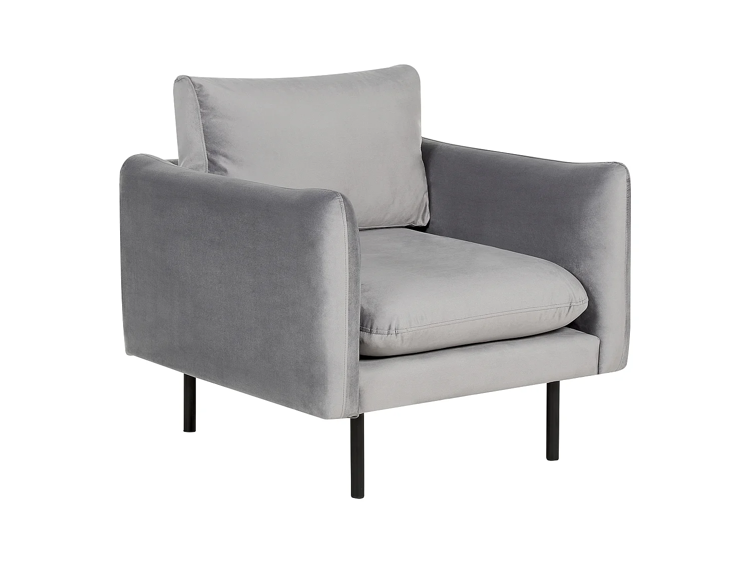 Fauteuil VINTERBRO Velours Gris