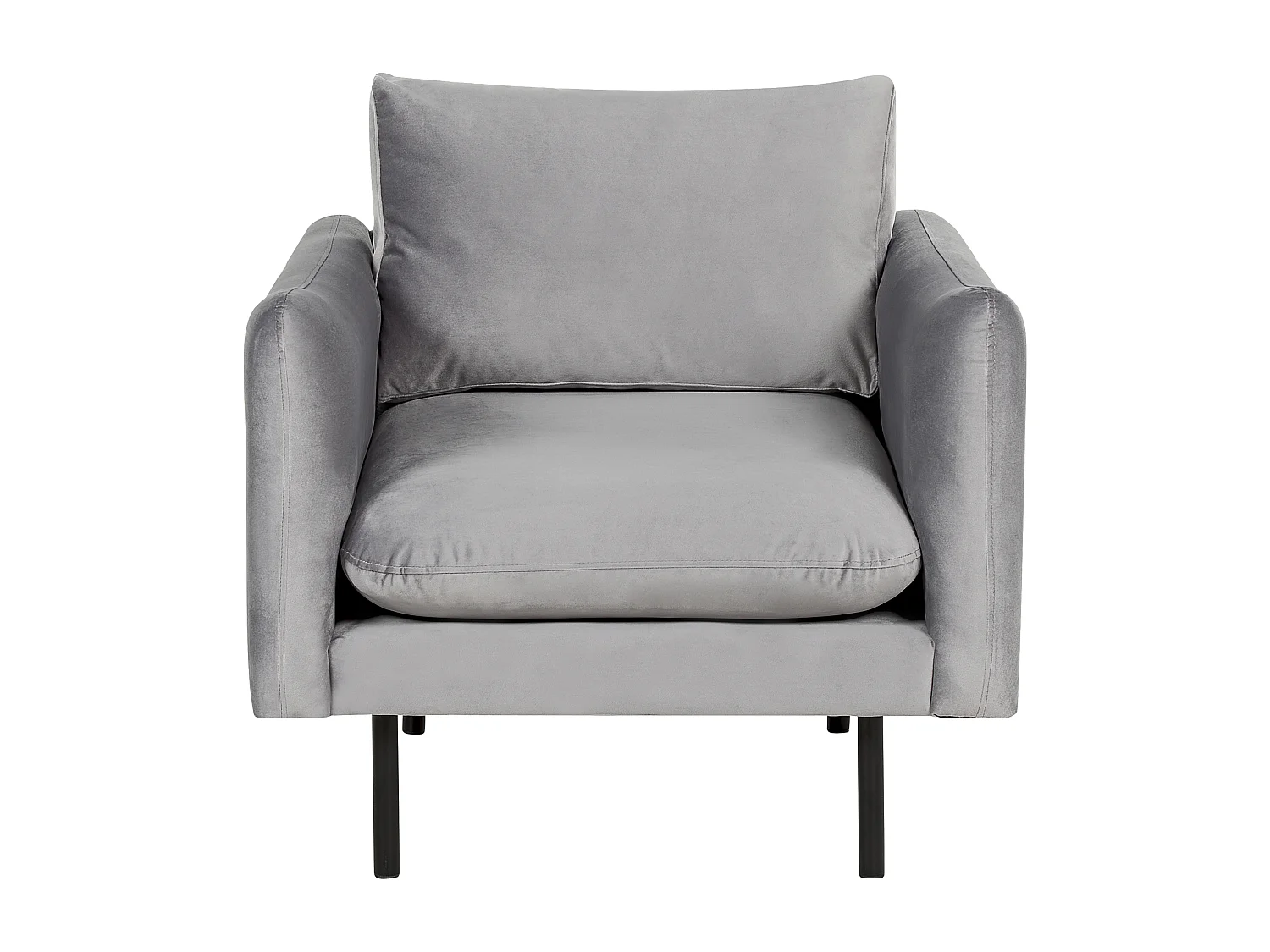 Sessel VINTERBRO Samtstoff Grau