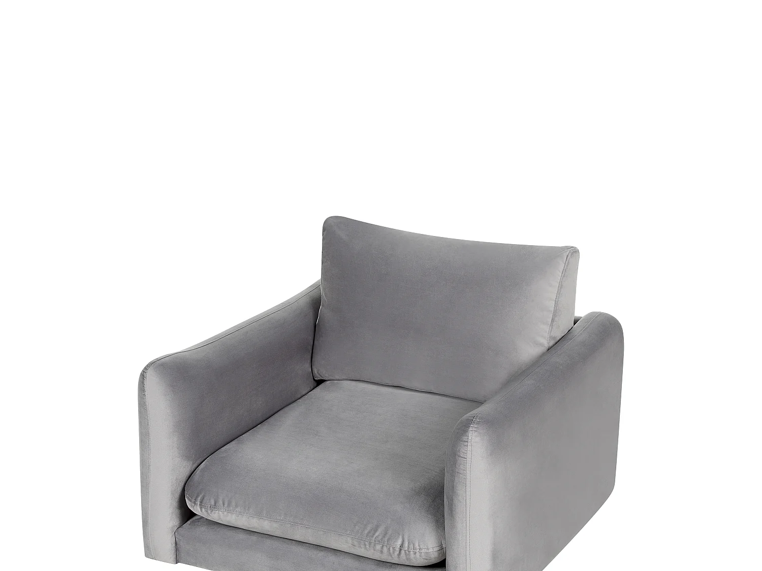 Armchair VINTERBRO Velvet Grey