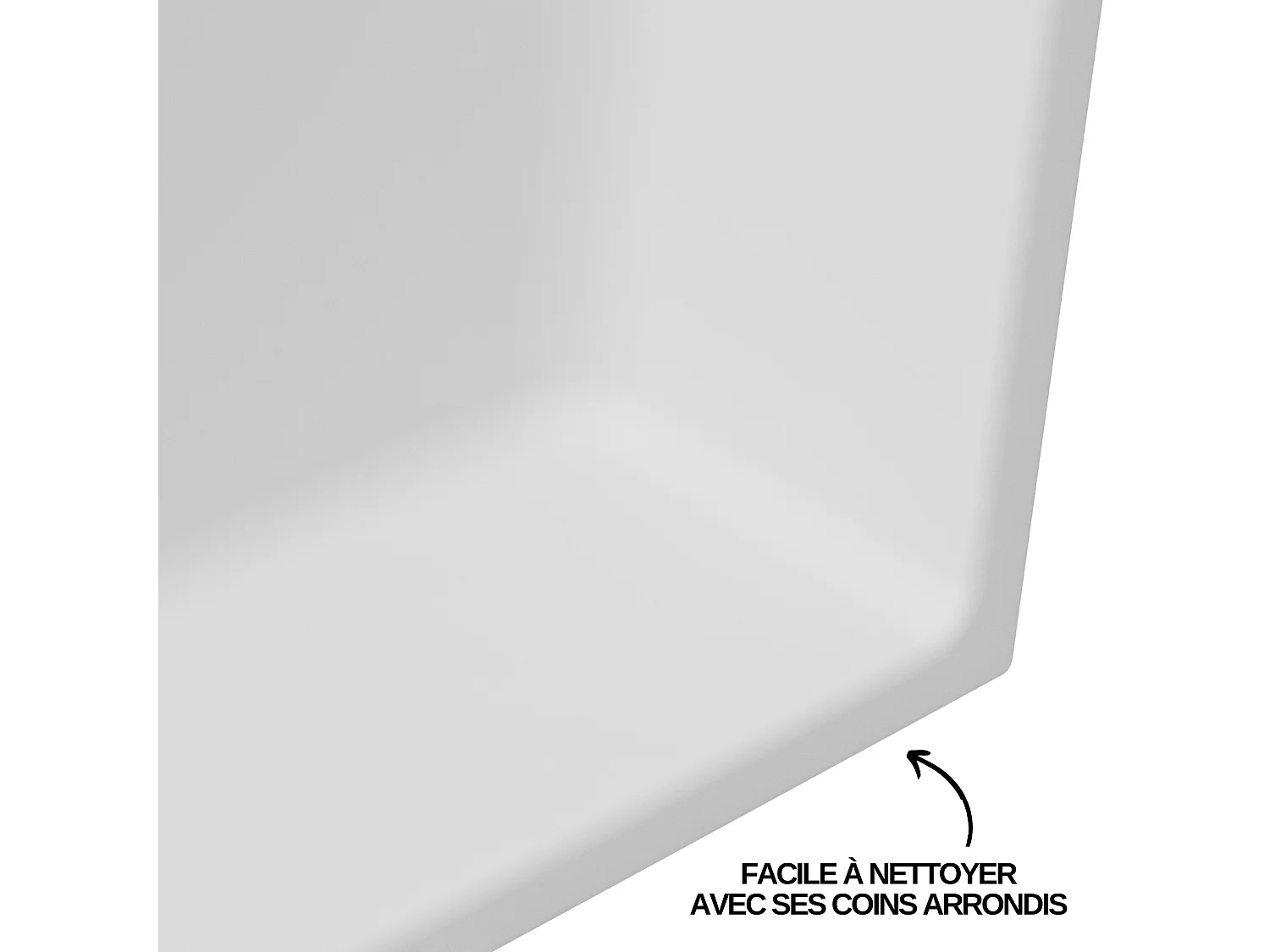 Lot de 2 Niches de Douche, Rangement mural de Salle de Bain et Douche 30x60cm Blanc Satiné, NOOK by SANIZÉO