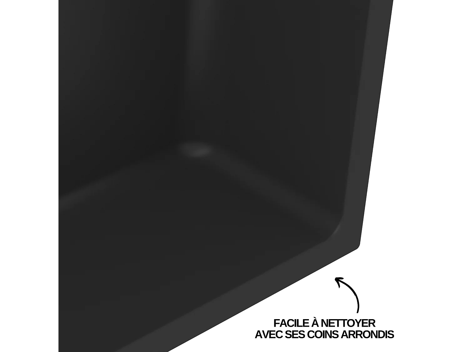 Niche de Douche, Rangement mural de Salle de Bain et Douche 30x60cm Noir Satiné, NOOK by SANIZÉO