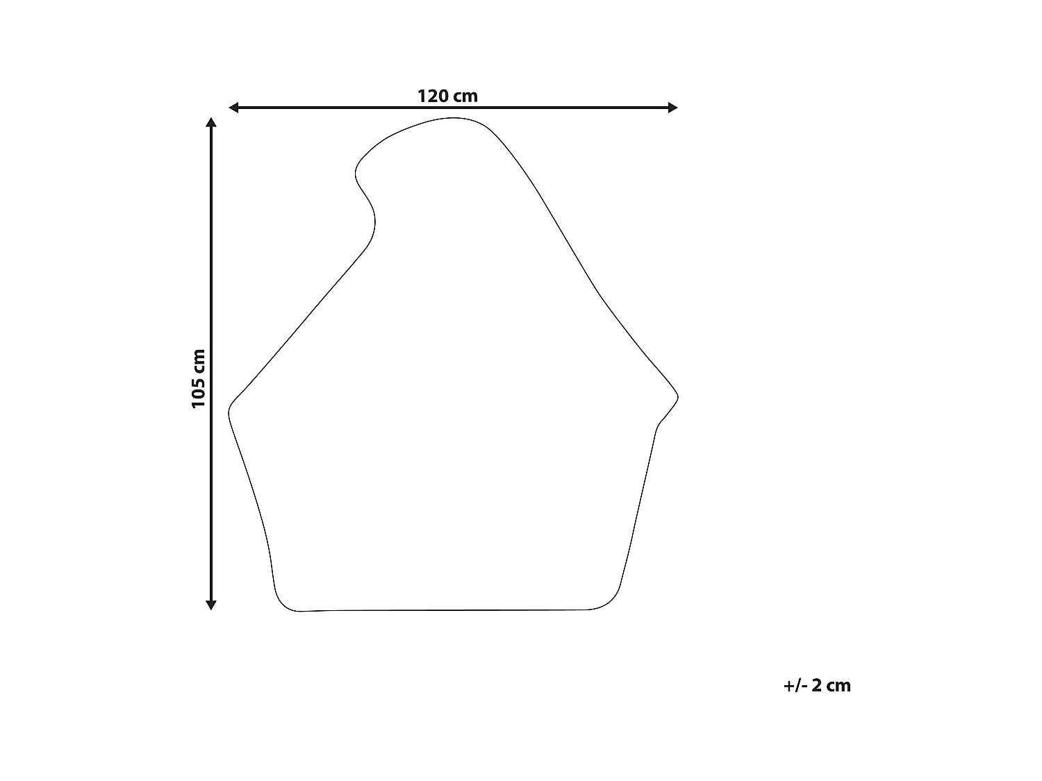 Tapis enfant SPETI Multicolore 105 x 120 cm Coton