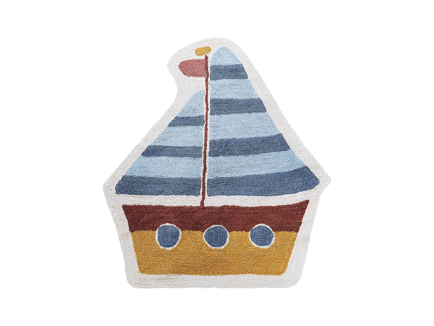 Tapis enfant SPETI Multicolore 105 x 120 cm Coton