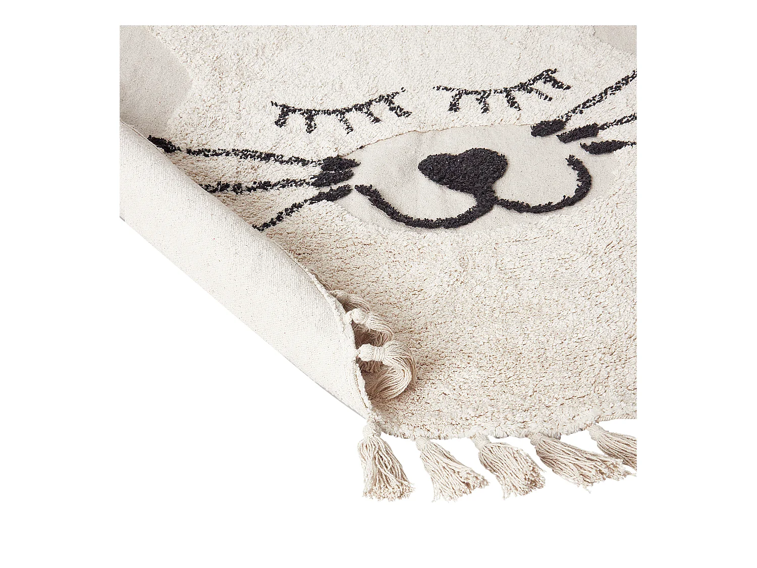 Tapis enfant ETSERI Beige ø 120 cm Coton