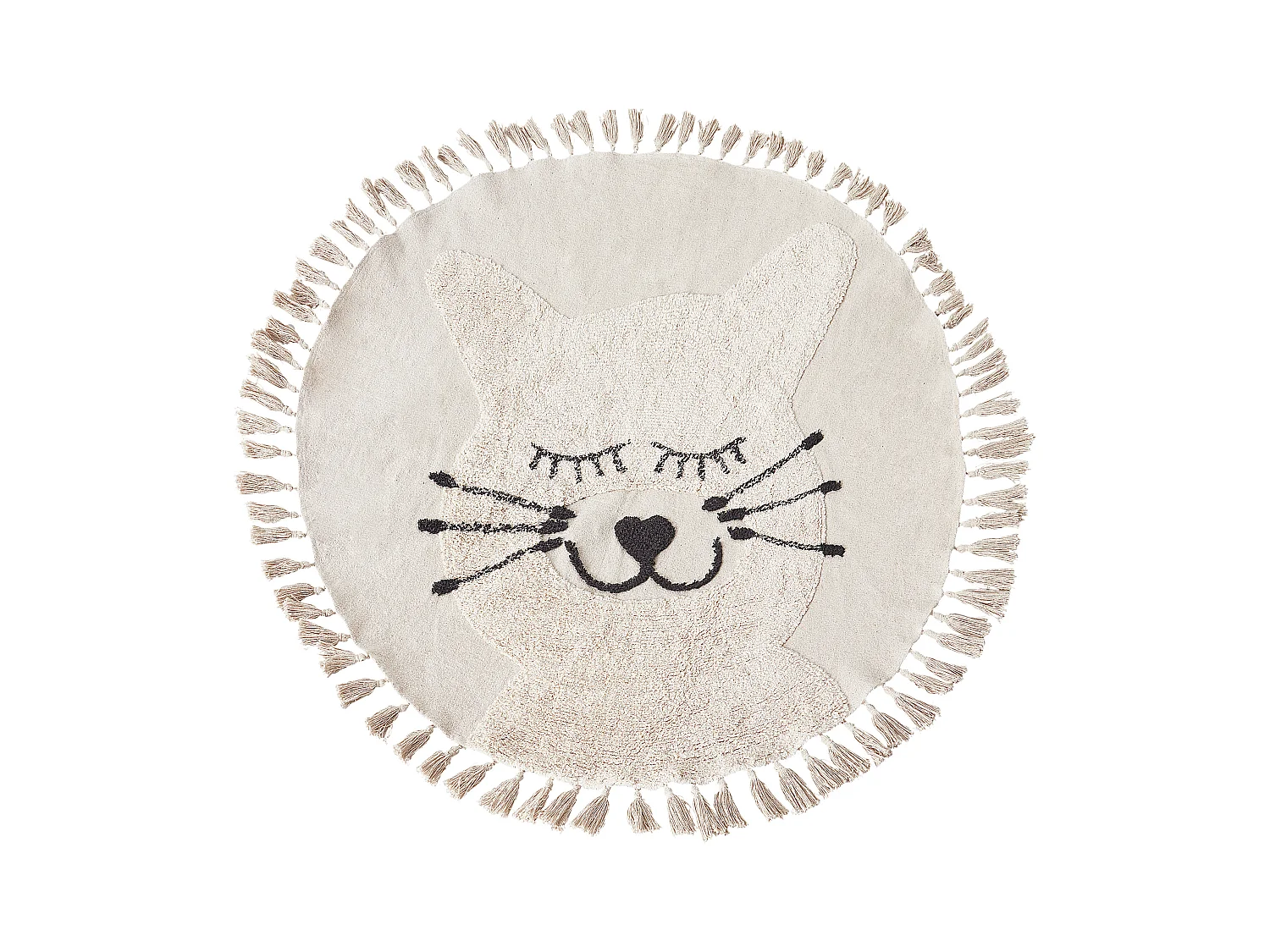 Tapis enfant ETSERI Beige ø 120 cm Coton