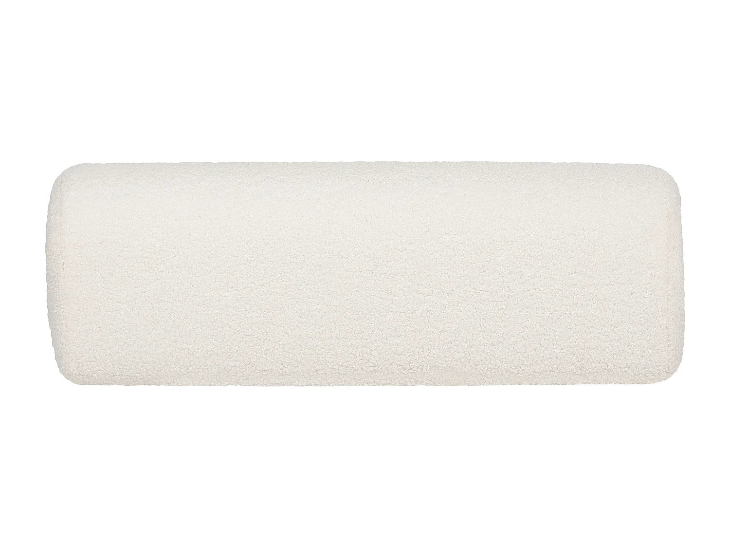 Fauteuil convertible OLDEN Bouclé Blanc