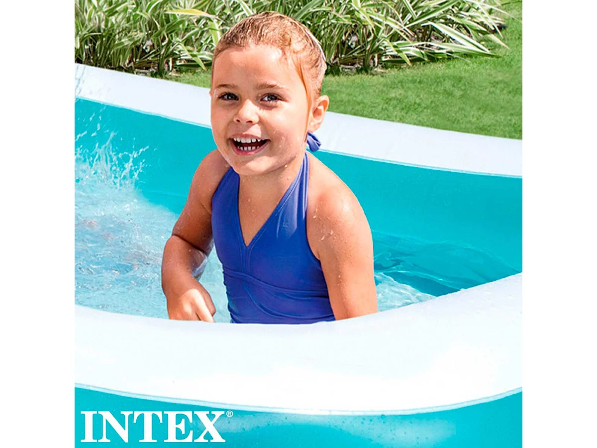 Piscine Enfant "Rectangulaire" 305cm Bleu