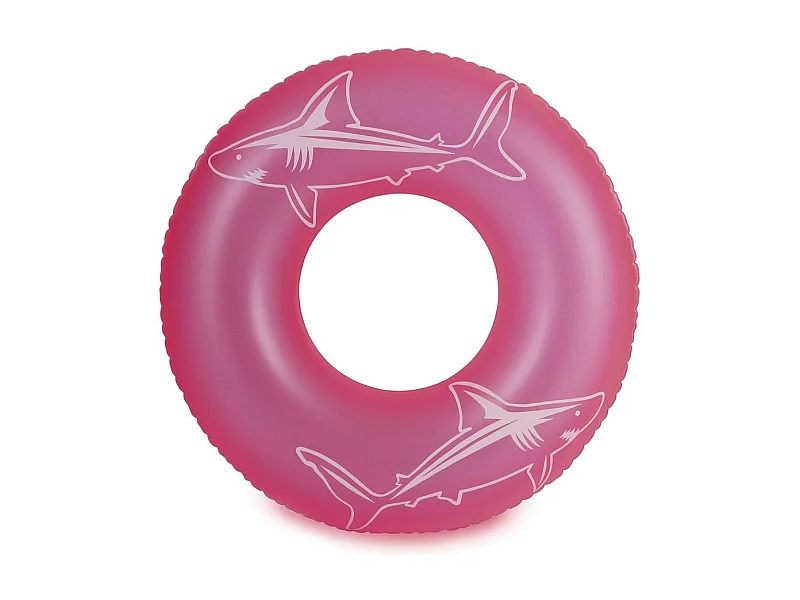 Schwimmreif "Neon Tube" - 26,67 x 17,15 x 23,50 cm - Rose
