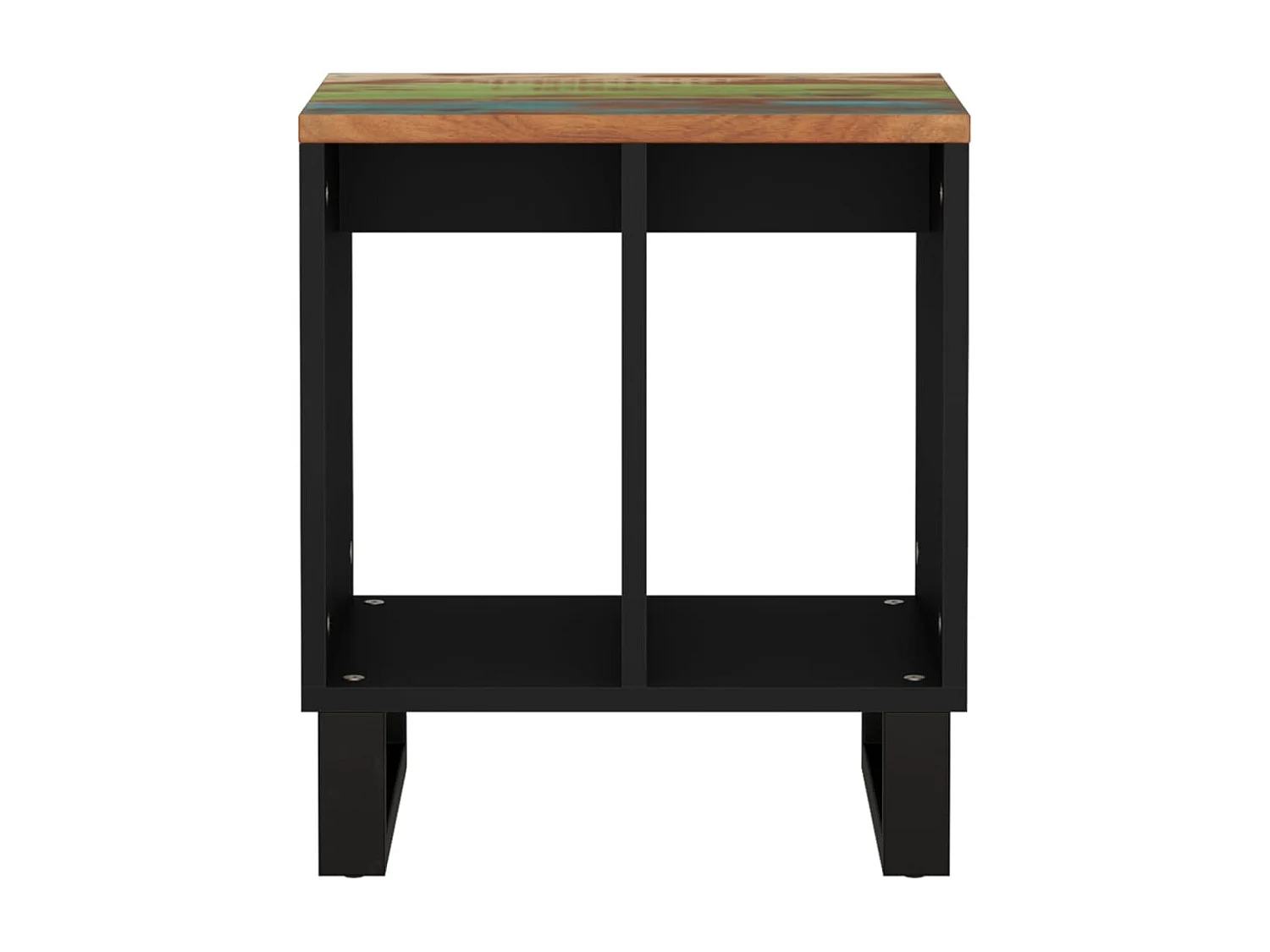 Table d'appoint 40x31x46cm Bois de récupération et d'ingénierie