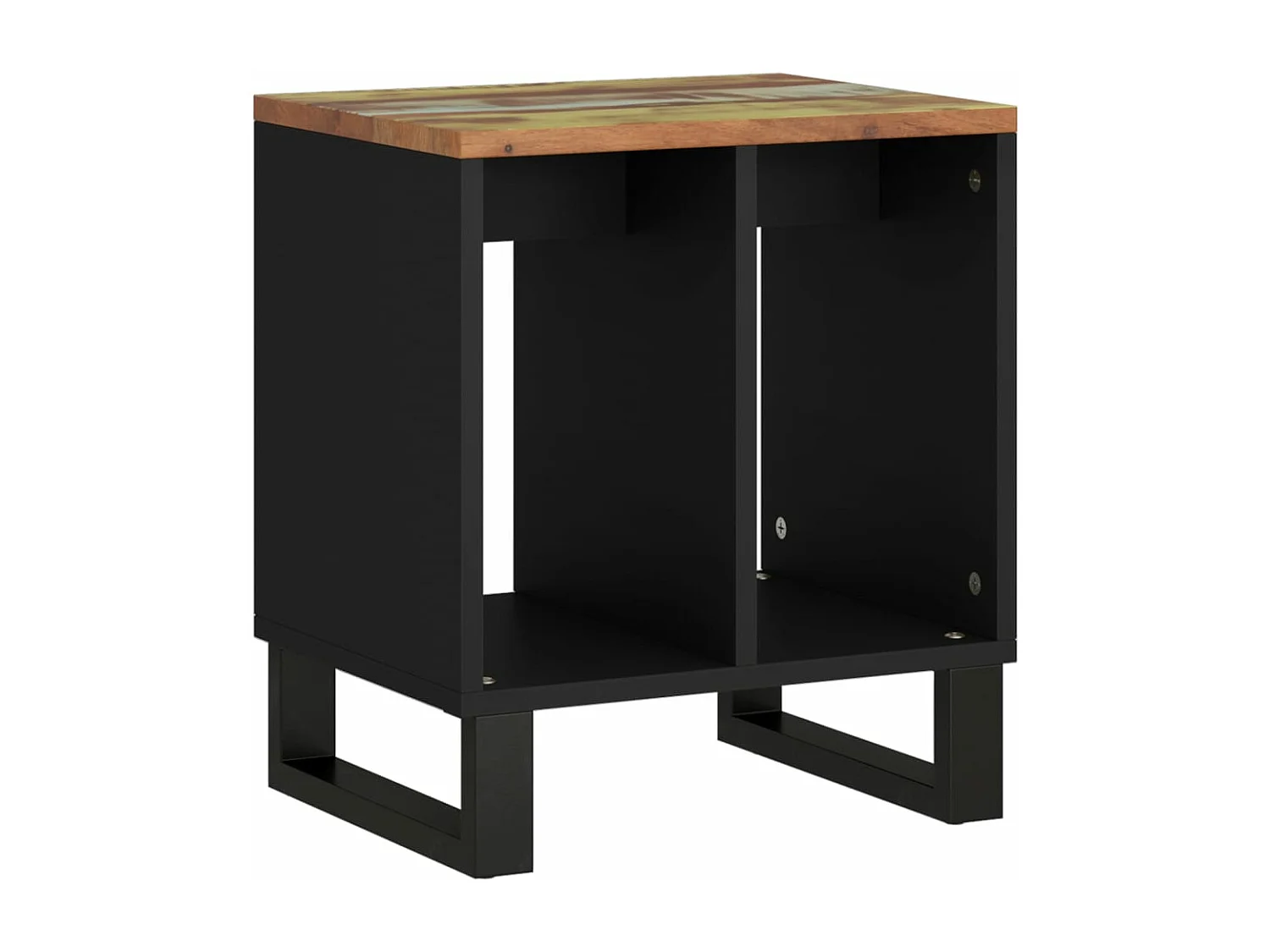 Table d'appoint 40x31x46cm Bois de récupération et d'ingénierie