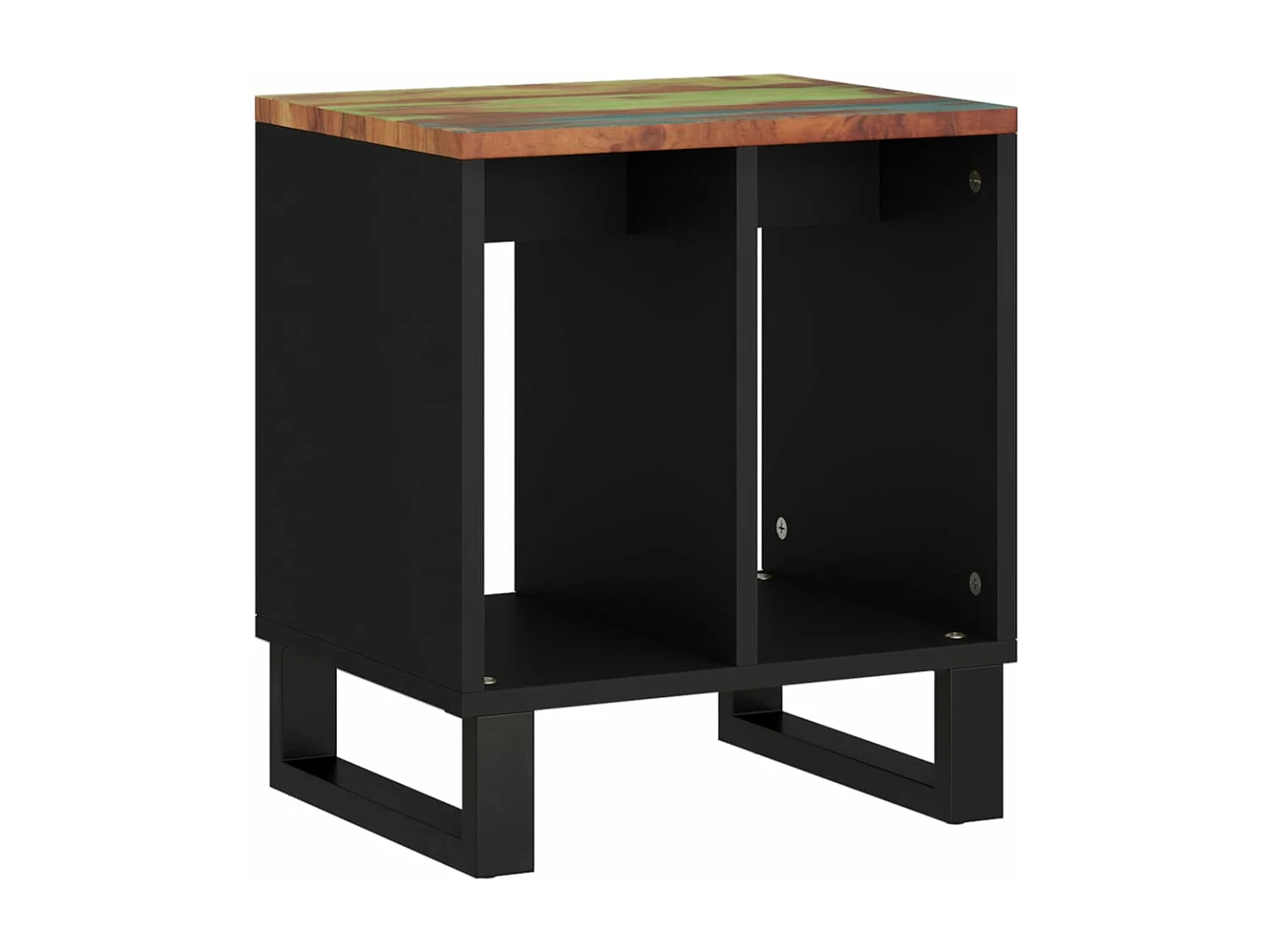 Table d'appoint 40x31x46cm Bois de récupération et d'ingénierie