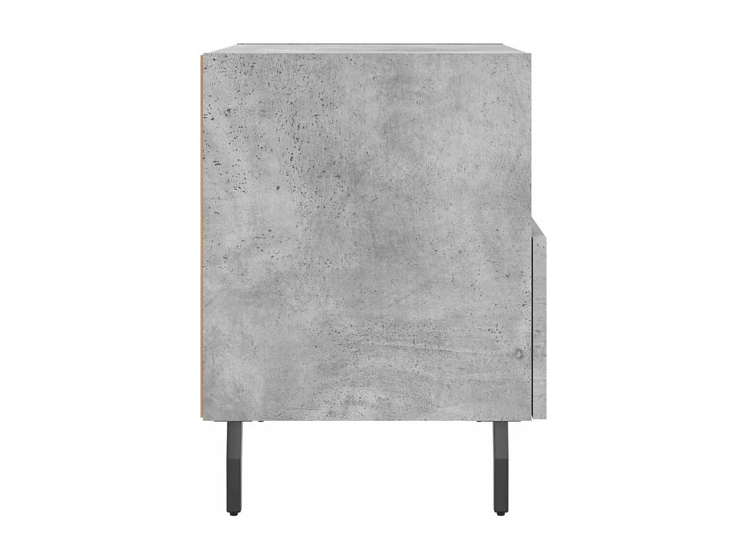Tables de chevet 2pièces gris béton 40x35x47,5cm bois d’ingénierie