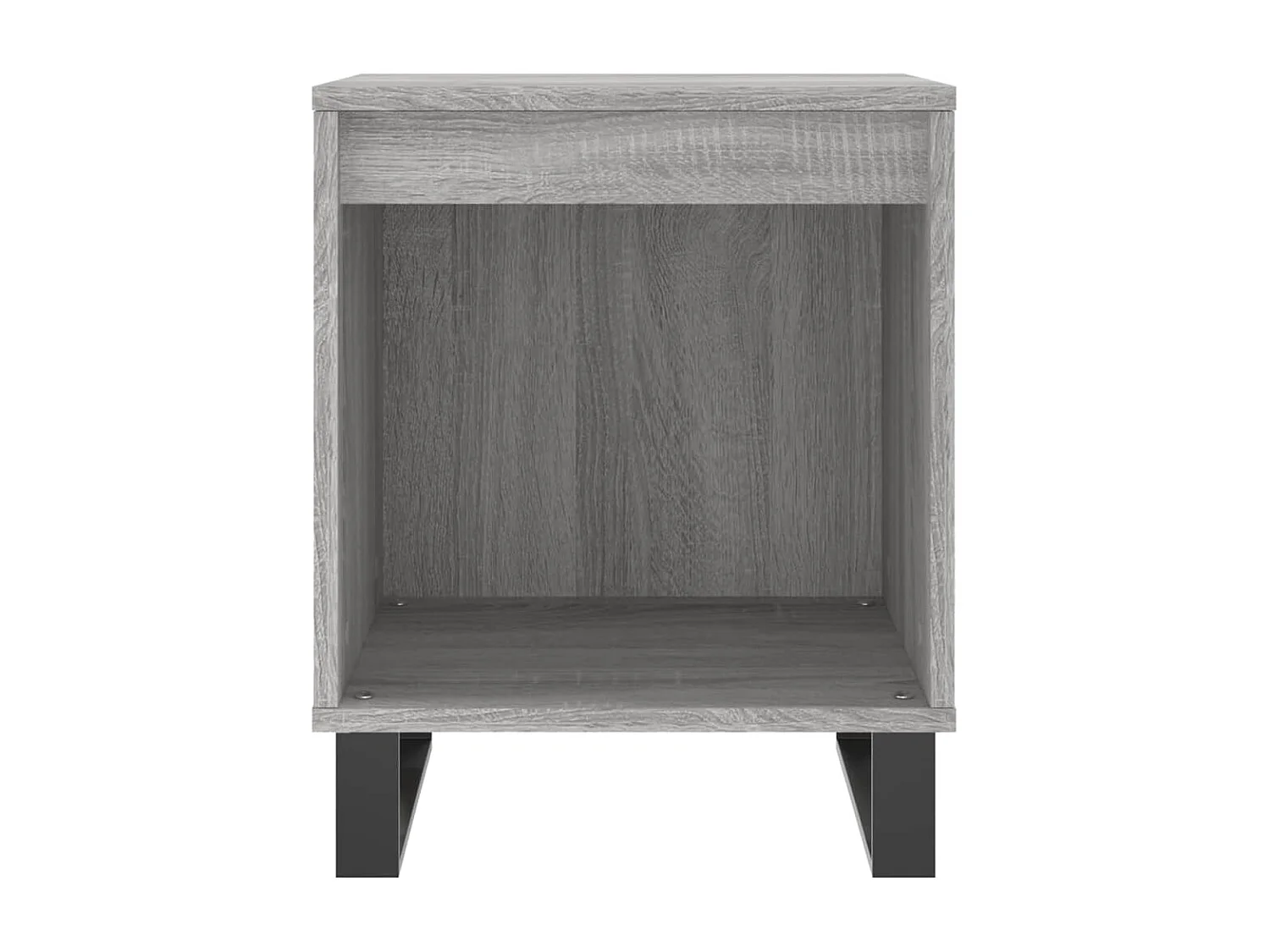 Table de chevet sonoma gris 40x35x50 cm bois d’ingénierie