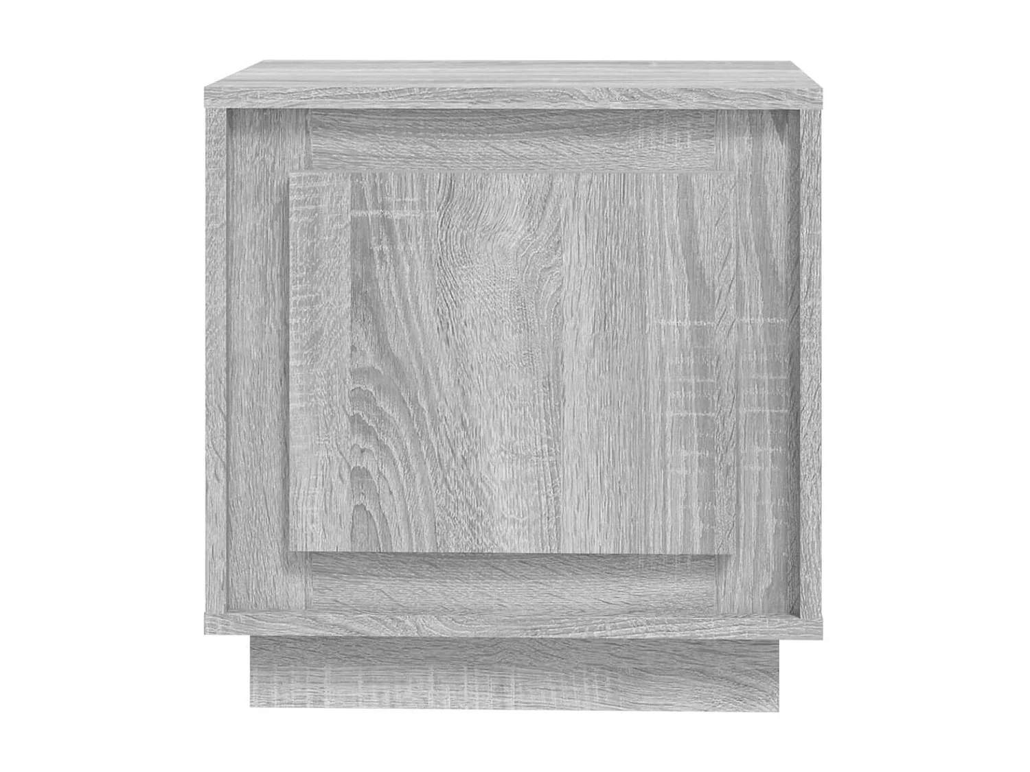 Table de chevet sonoma gris 44x35x45 cm bois d'ingénierie