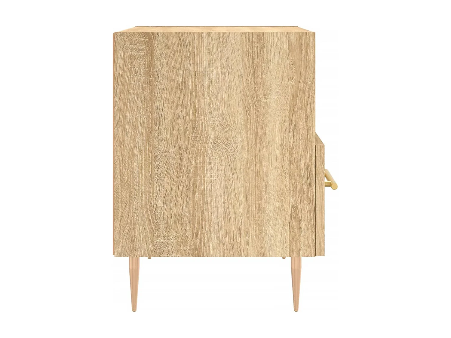 Mesita de noche madera de ingeniería roble Sonoma 40x35x47,5 cm