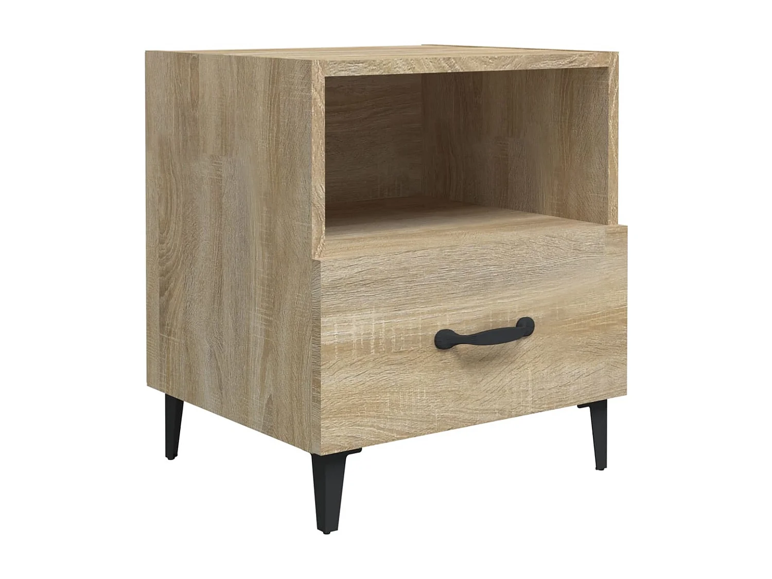 Tables de chevet 2 pièces Chêne Sonoma Bois d'ingénierie