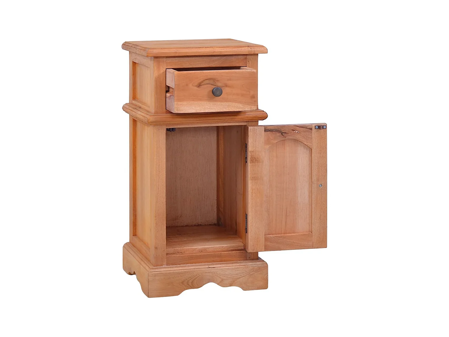 Table de chevet Bois d'acajou massif