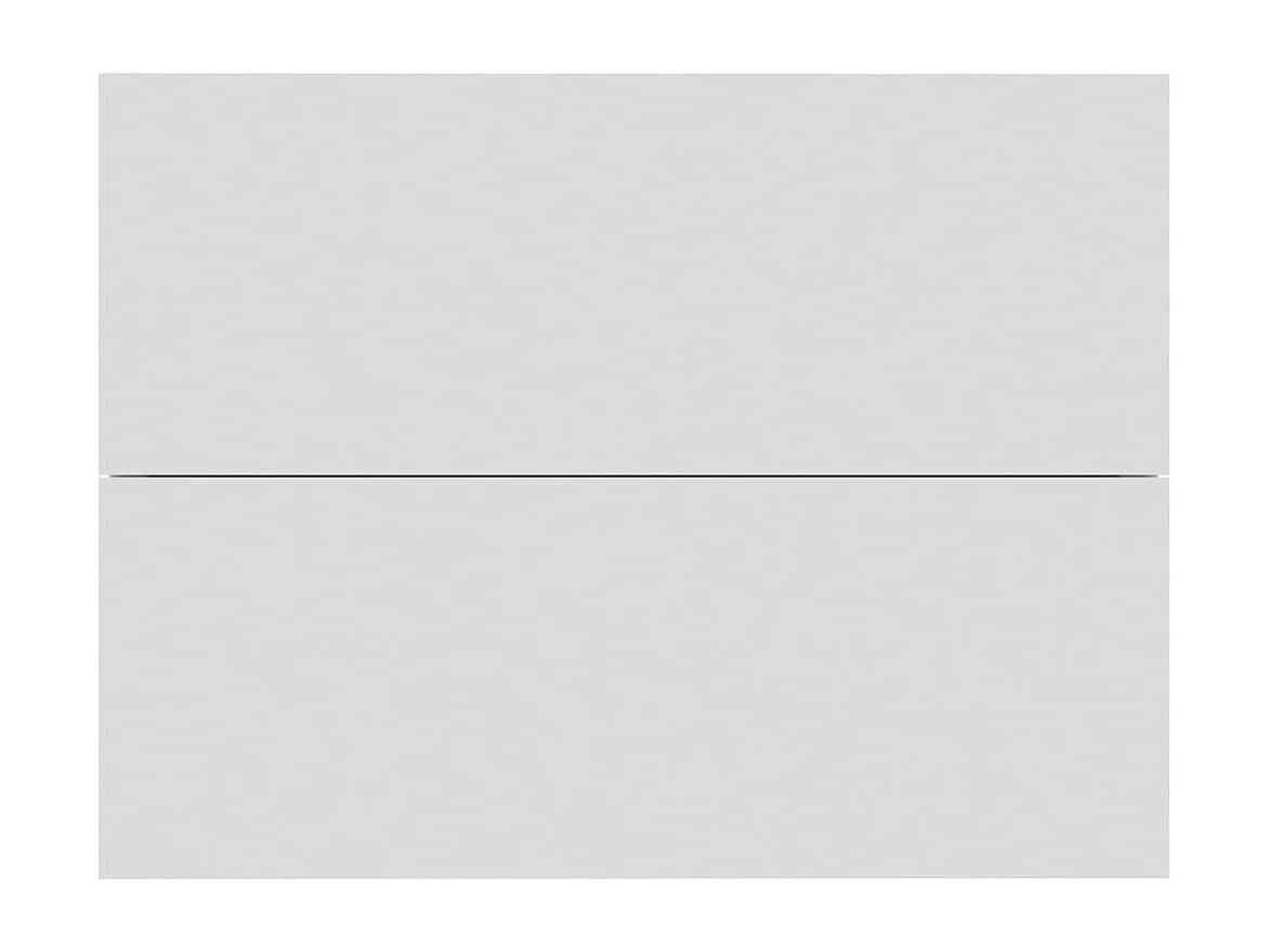 Nachtkastje 40x30x30 cm bewerkt hout wit