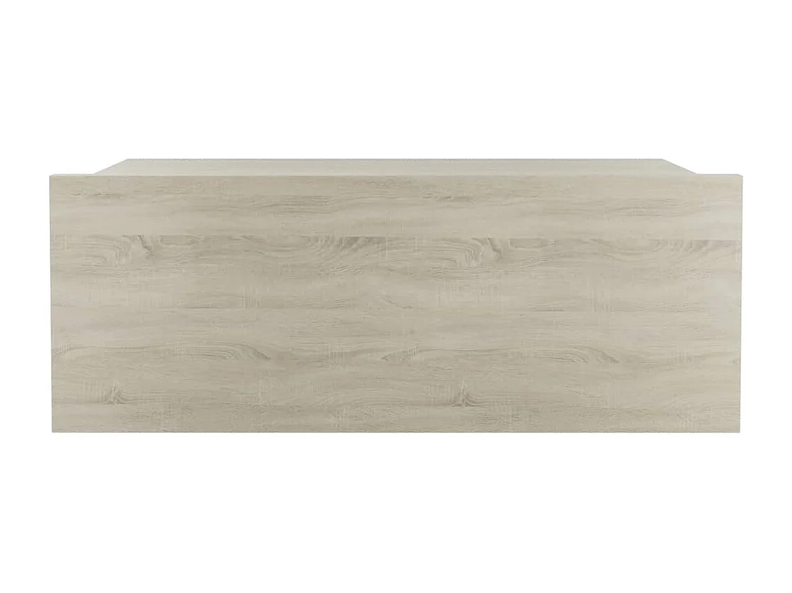 Tables de chevet flottantes 2 pièces Chêne sonoma 40x30x15 cm