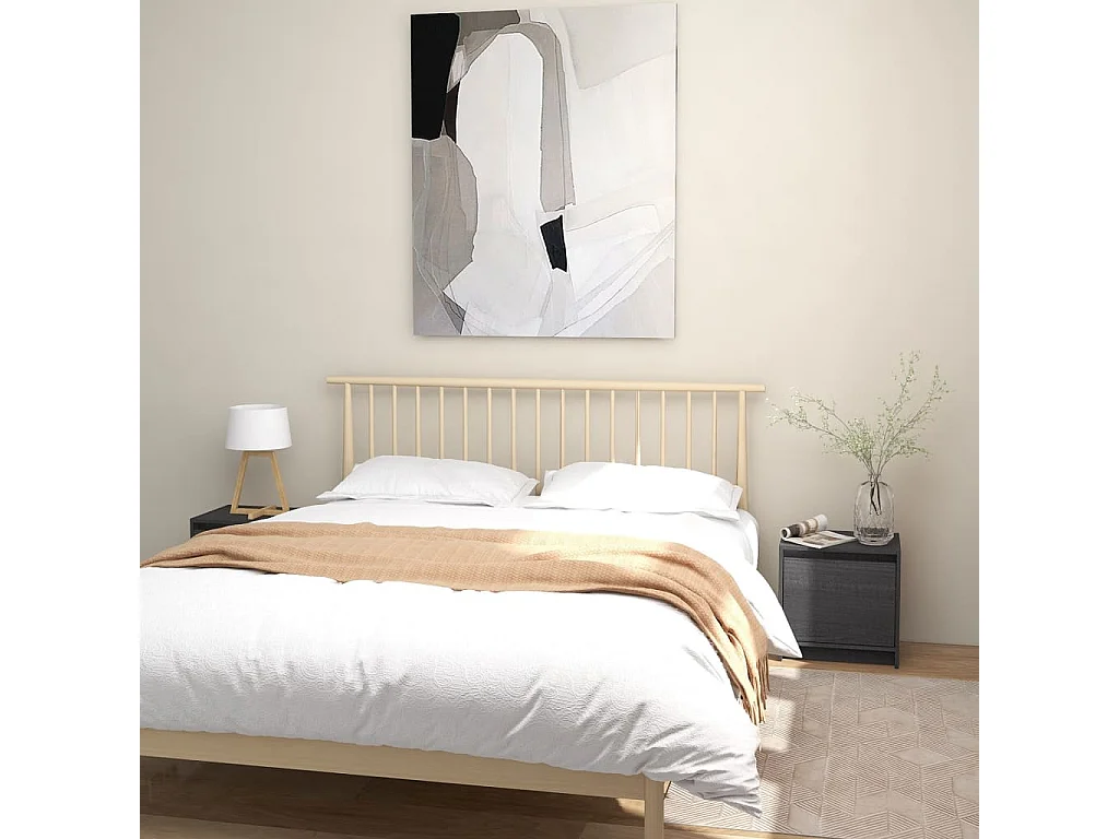 Nachtkastjes 2st 40x30,5x40 cm massief grenenhout grijs