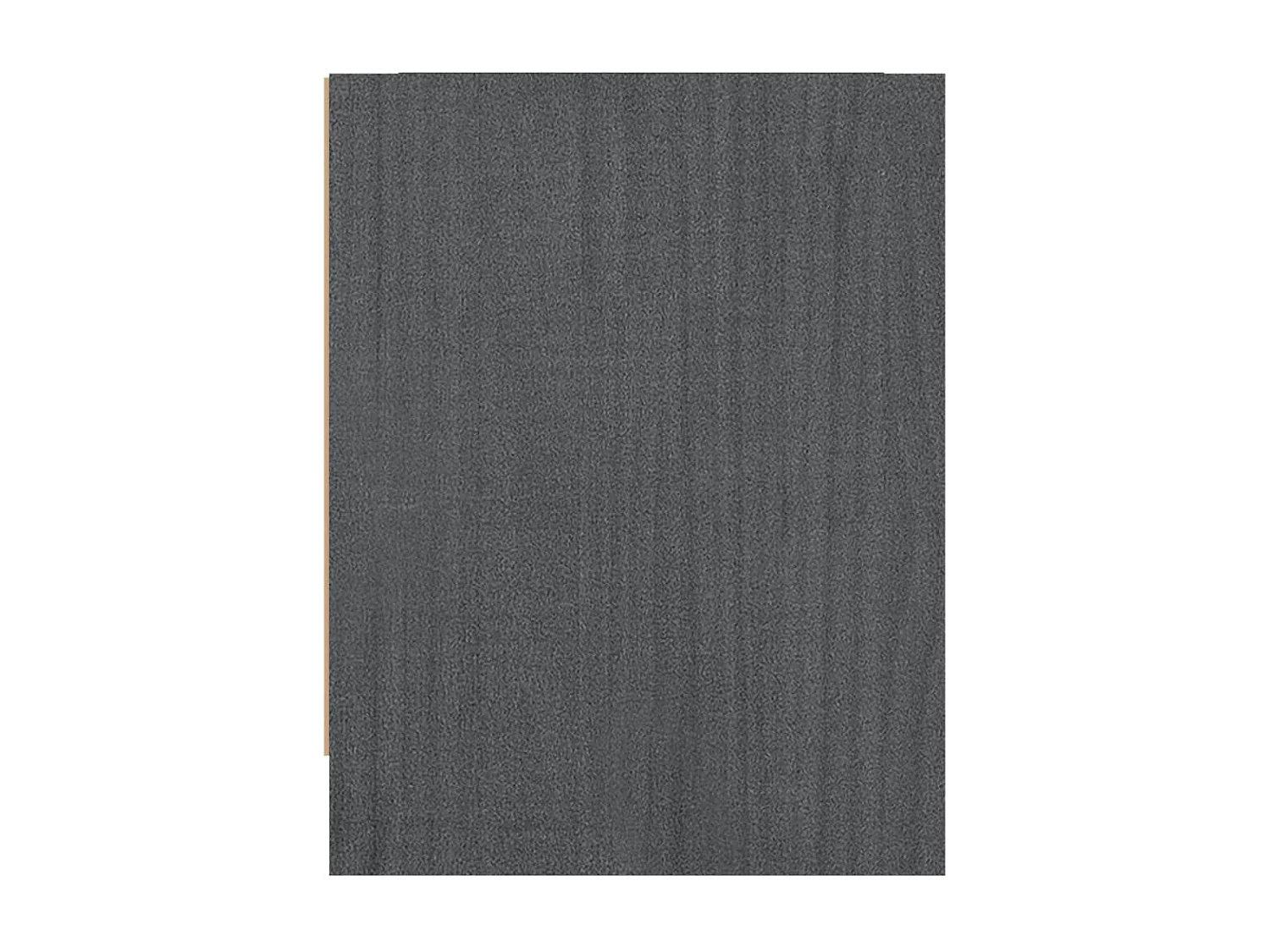 Mesitas de noche 2 unidades madera maciza pino gris 40x30,5x40 cm