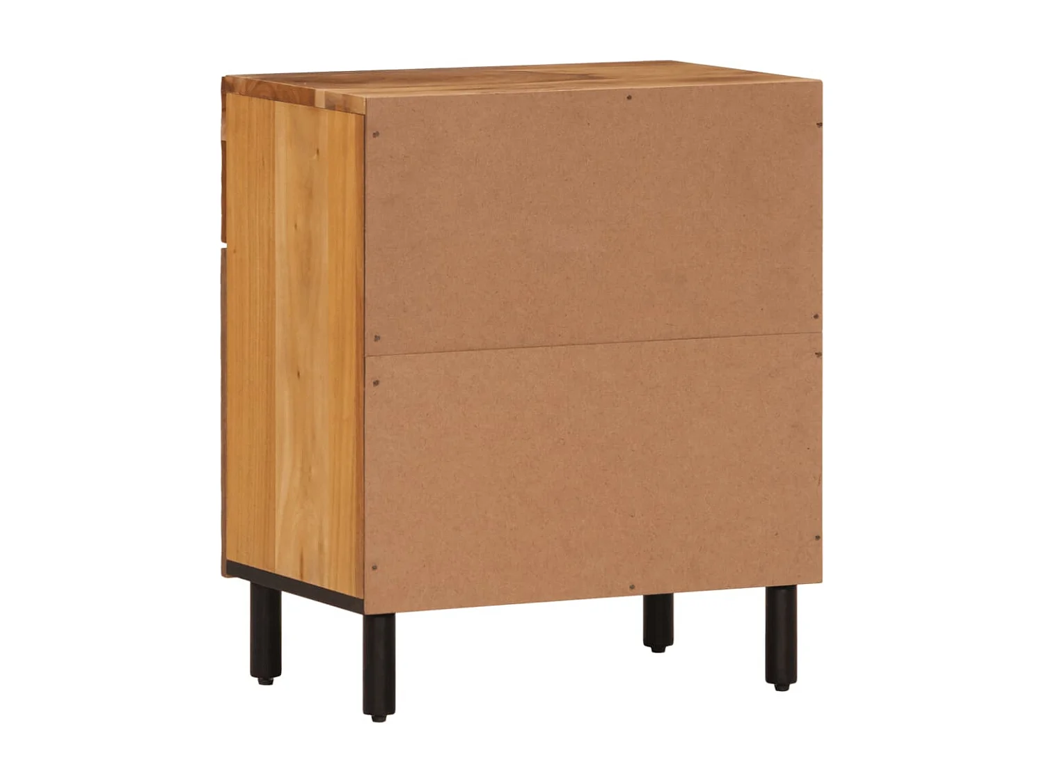 Nachtkastje 50x33x60 cm massief acaciahout