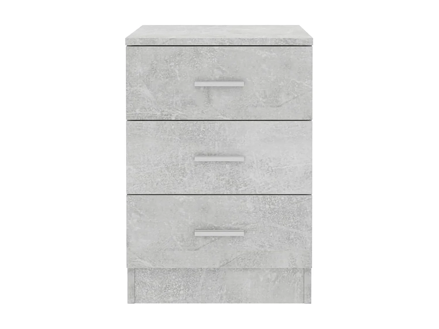 Table de chevet Gris béton 38 x 35 x 56 cm Aggloméré