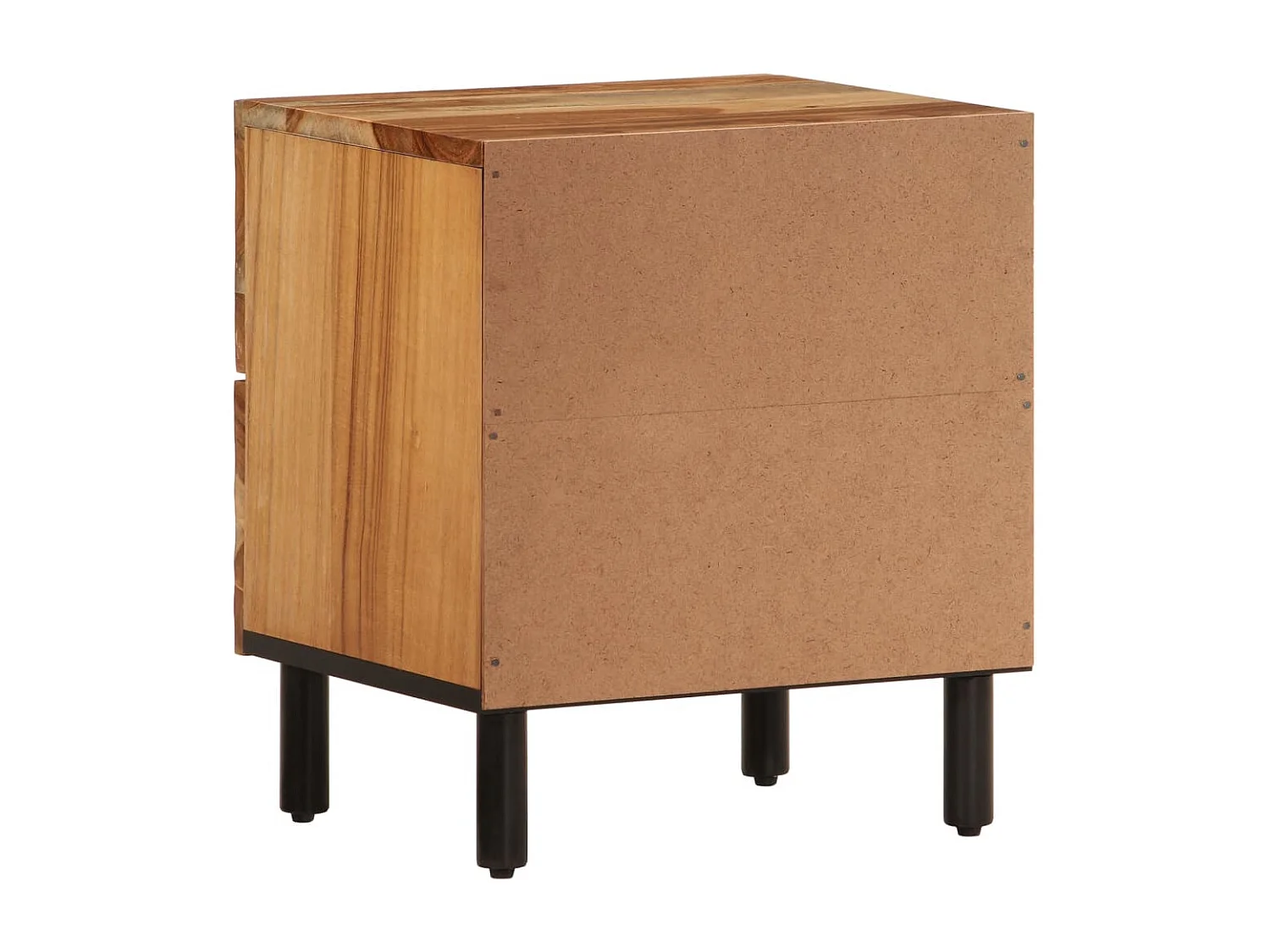 Table de chevet 40x33x46 cm Bois d'acacia massif