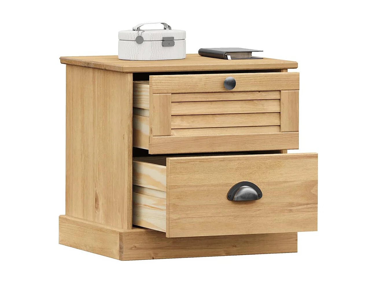 Table de chevet VIGO 42x35x40 cm bois de pin massif