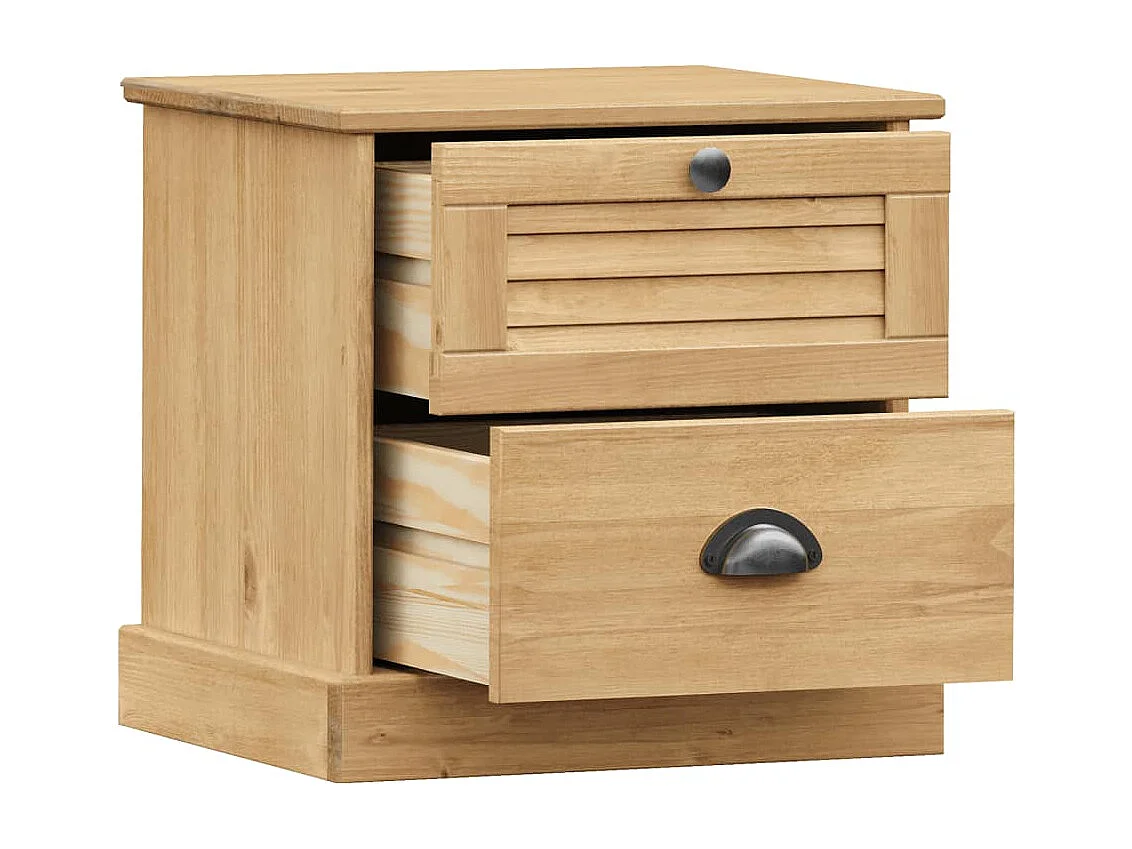 Table de chevet VIGO 42x35x40 cm bois de pin massif