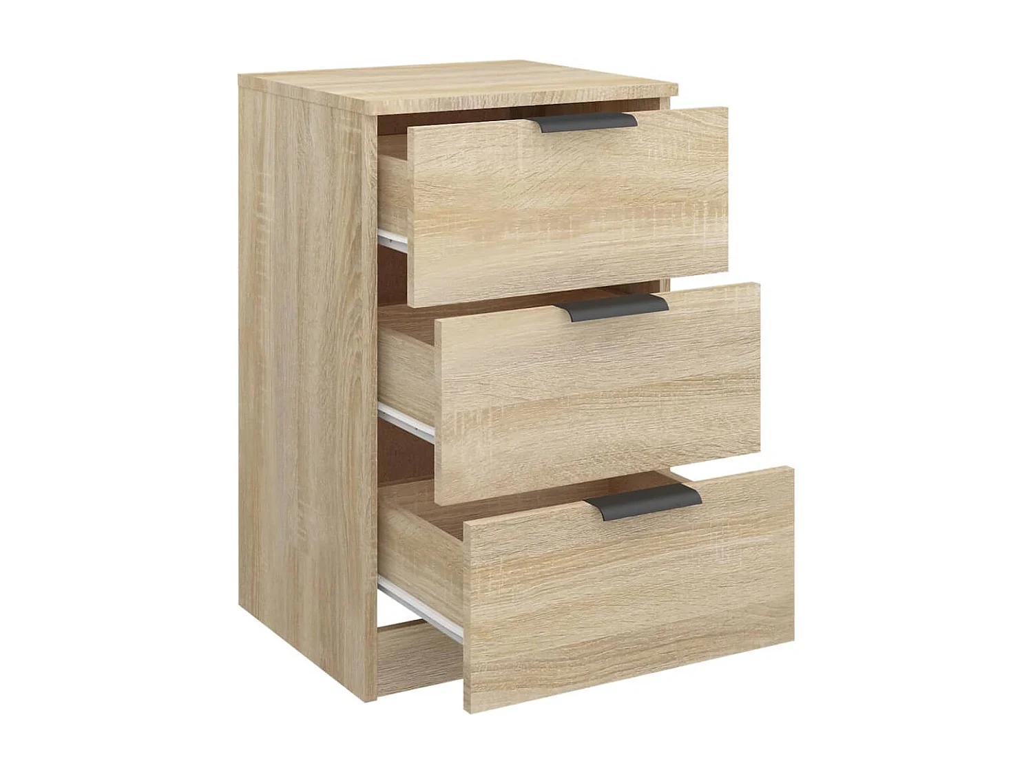 Table de chevet Chêne sonoma 40x36x65 cm