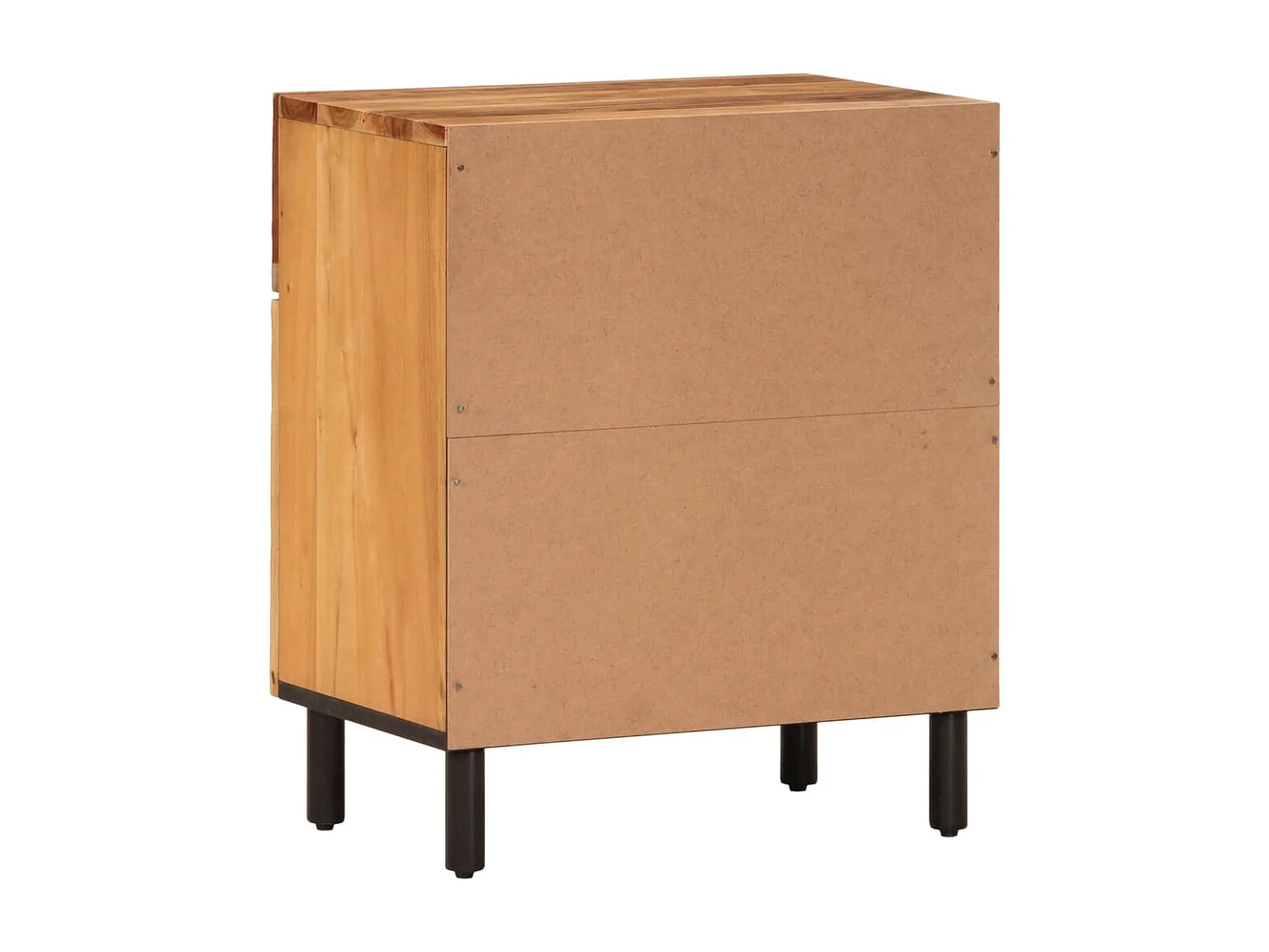 Mesa de cabeceira 50x33x60 cm madeira de acácia maciça