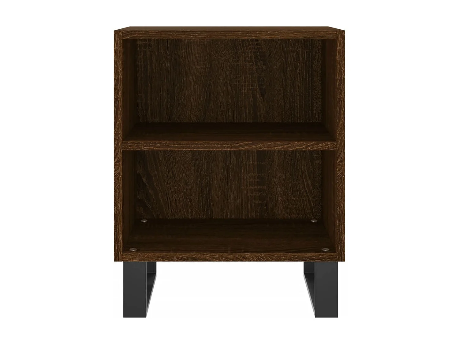 Mesa de cabeceira 40x30x50 cm deriv. madeira carvalho castanho