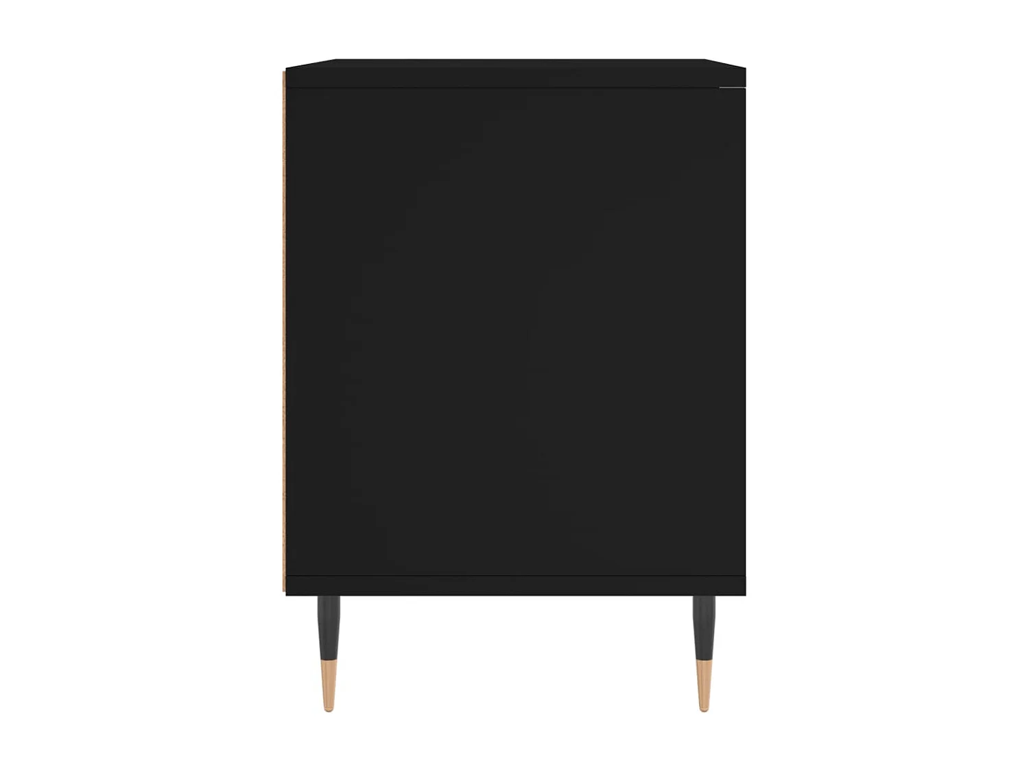 Table de chevet Noir 40x35x50 cm Bois d’ingénierie