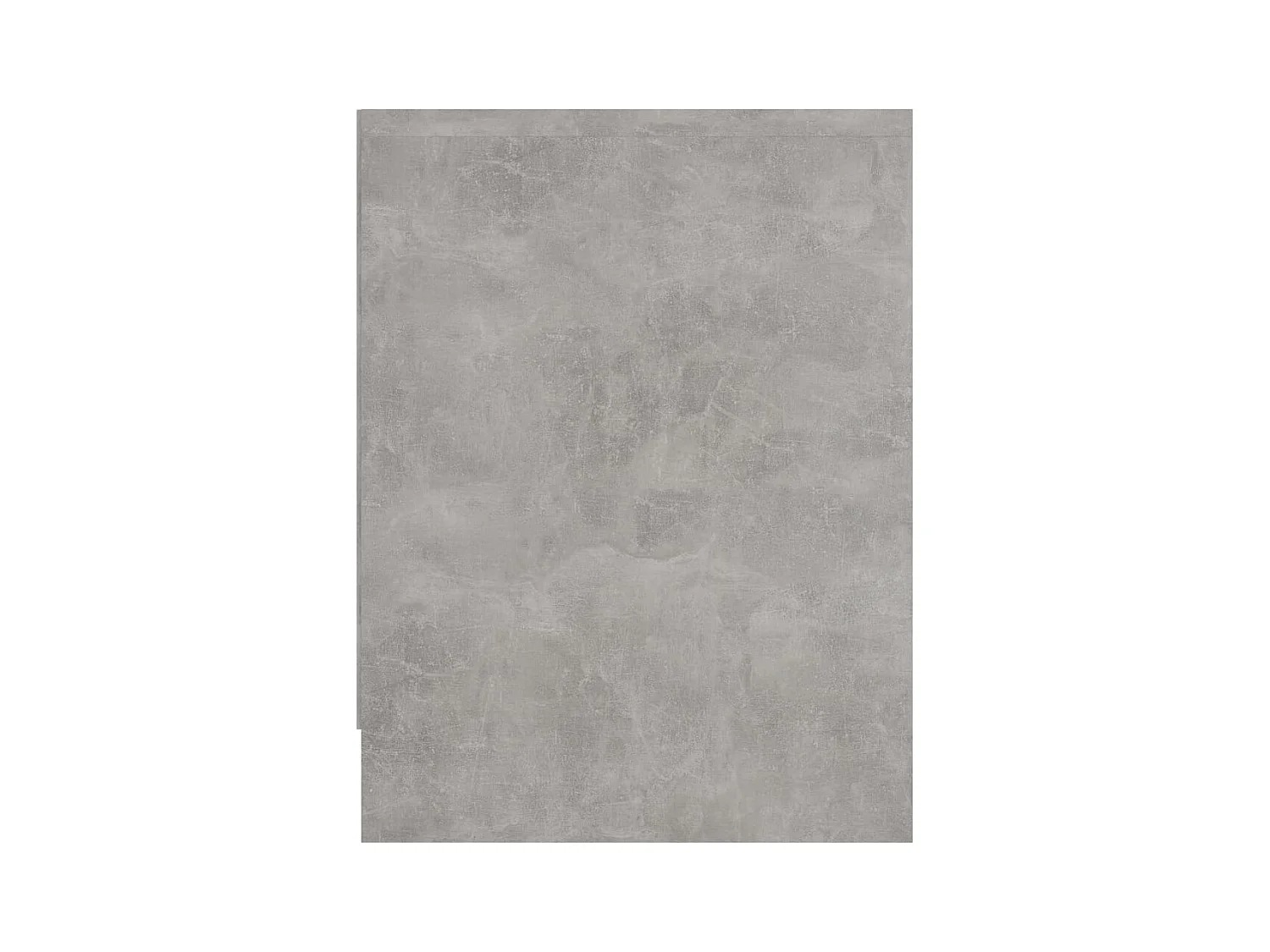 Mesita de noche madera contrachapada gris hormigón 40x30x40 cm