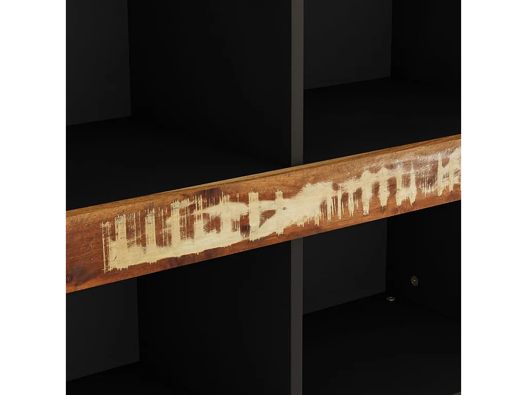 Armoire latérale 85x33x75 cm bois massif de récupération