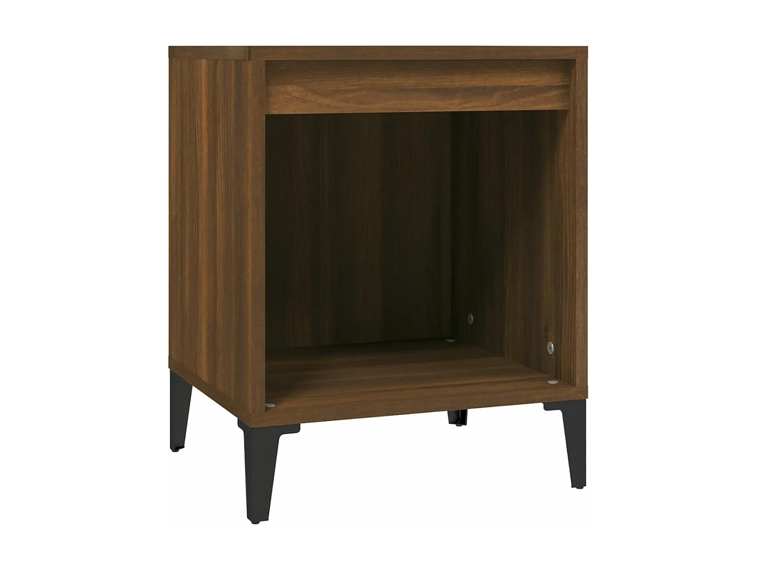 Table de chevet Chêne marron 40x35x50 cm