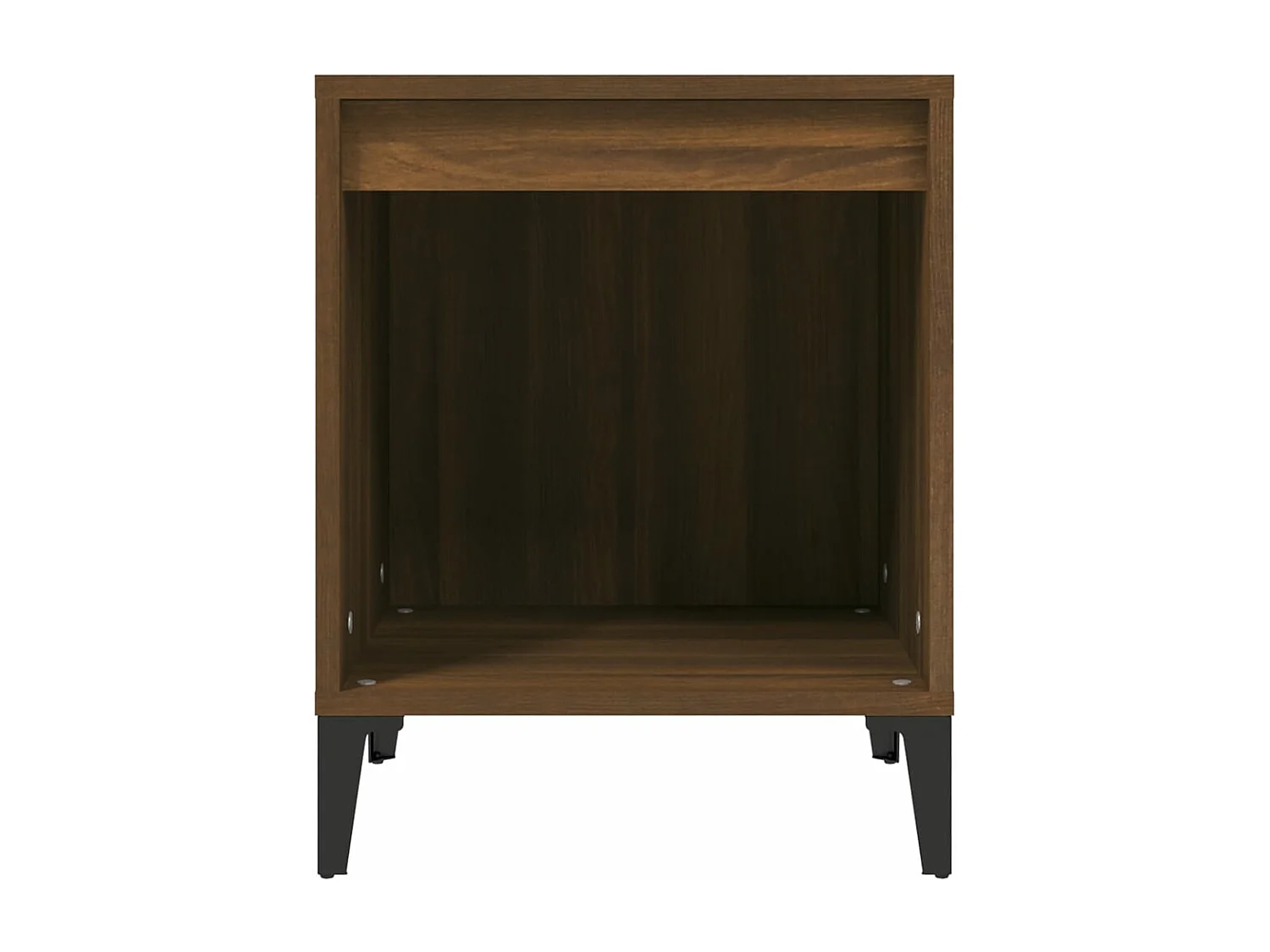 Table de chevet Chêne marron 40x35x50 cm