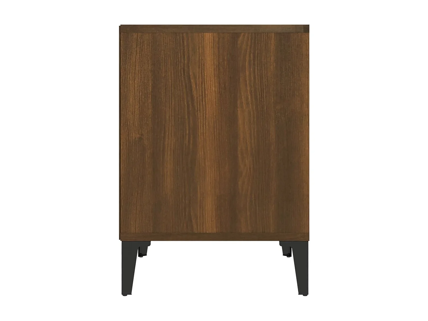 Table de chevet Chêne marron 40x35x50 cm