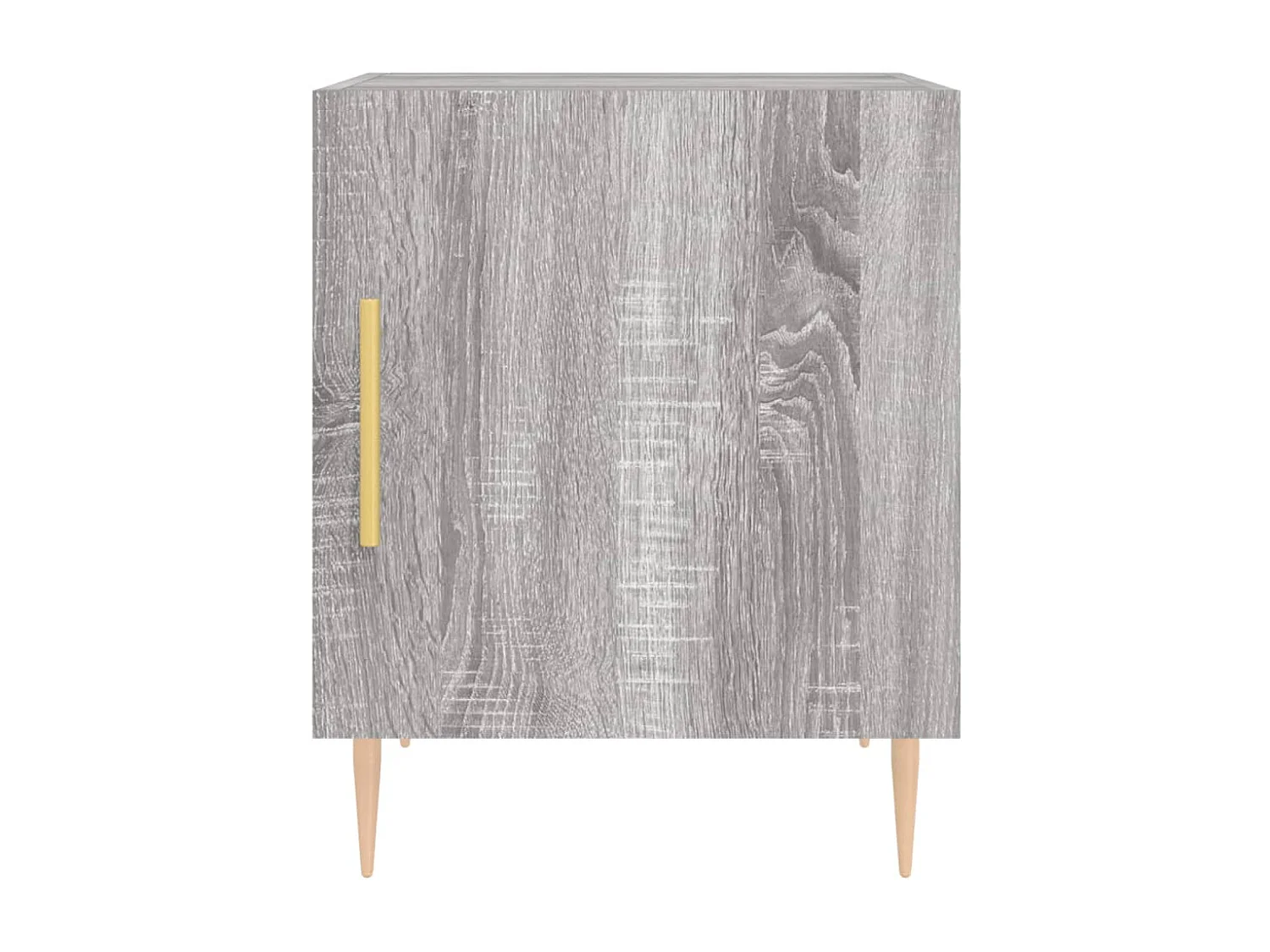 Tables de chevet 2 pièces sonoma gris 40x40x50cm bois d'ingénierie