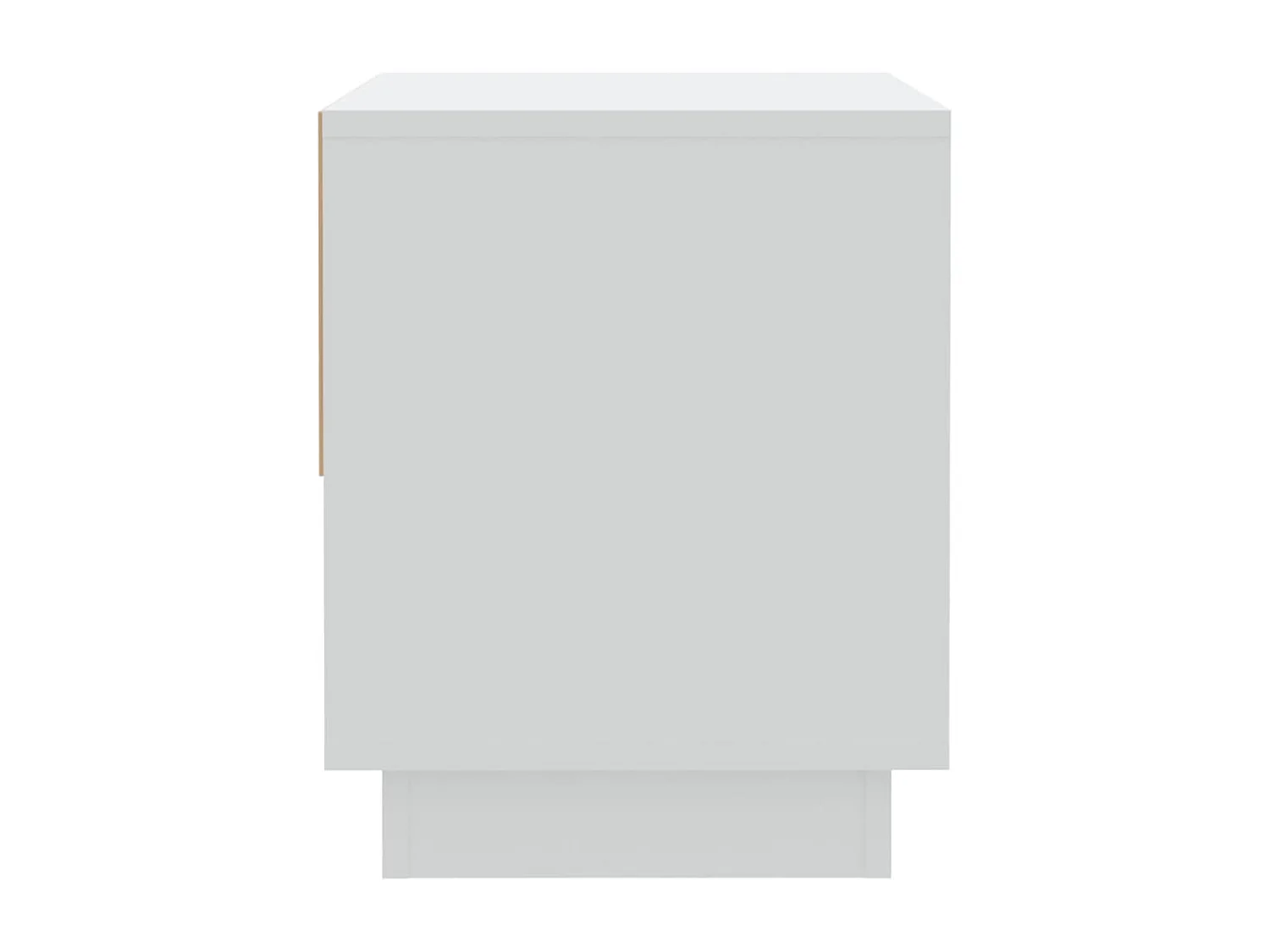 Mesitas de noche 2 unidades madera contrachapada blanco 45x34x44 cm