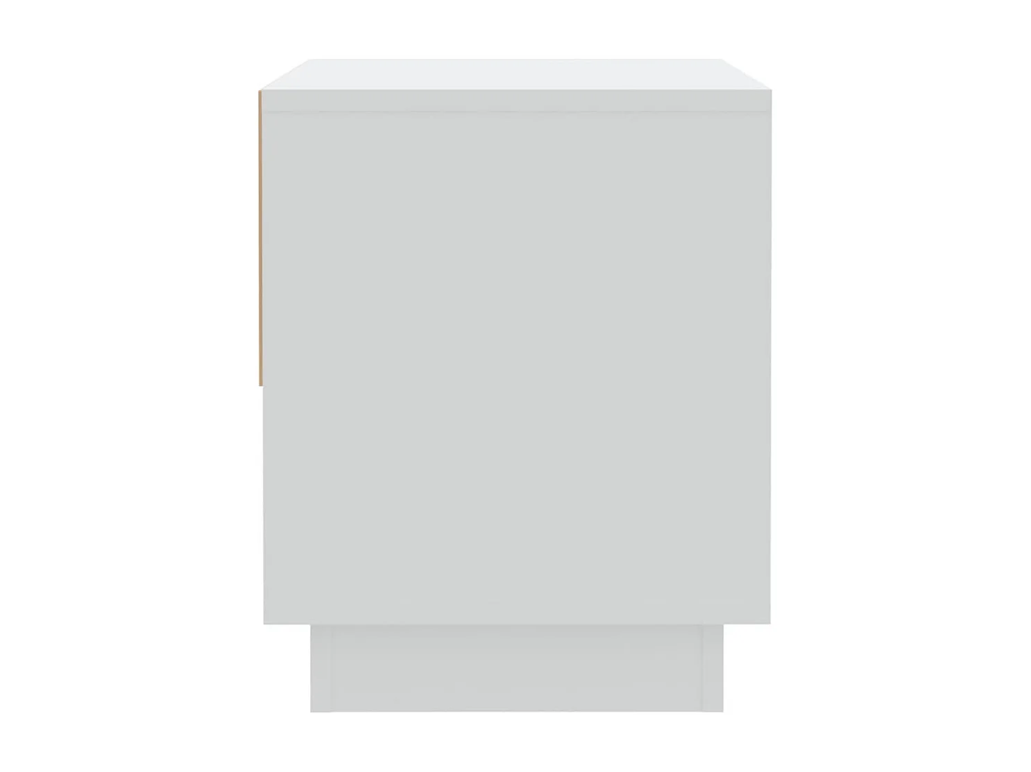 Mesitas de noche 2 unidades madera contrachapada blanco 45x34x44 cm