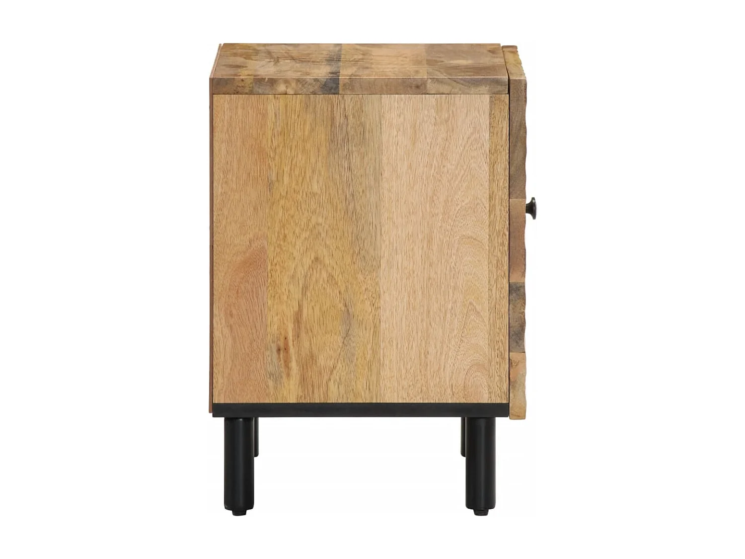 Tables de chevet 2 pièces 40x33x46 cm Bois de manguier solide