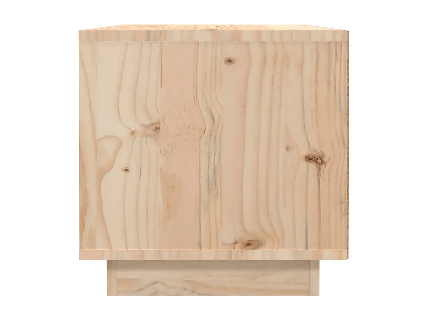 Mesita de noche madera maciza de pino 40x34x35 cm