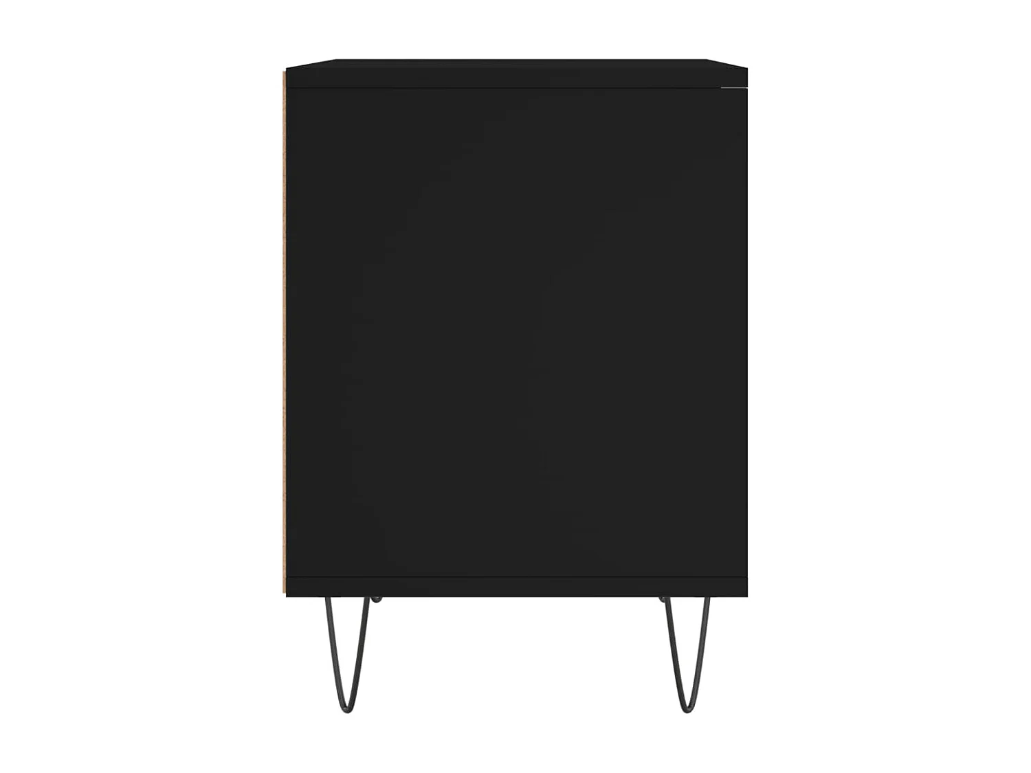 Table de chevet Noir 40x35x50 cm Bois d’ingénierie