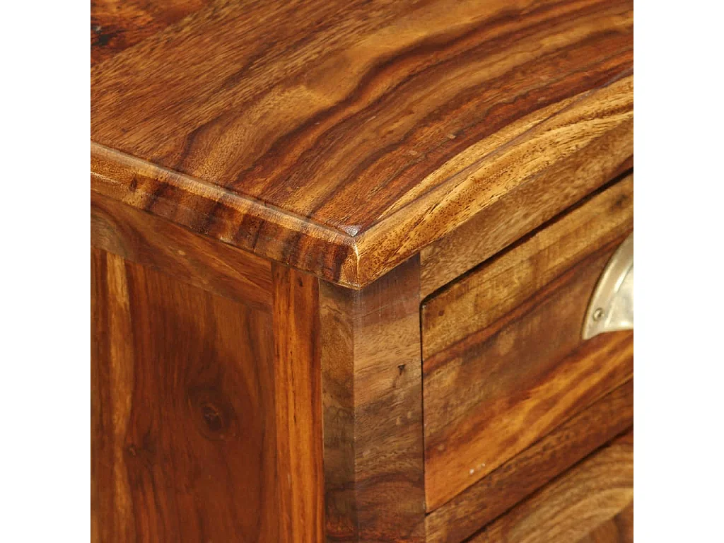 Table de chevet Bois massif de Sesham 40 x 30 x 50 cm